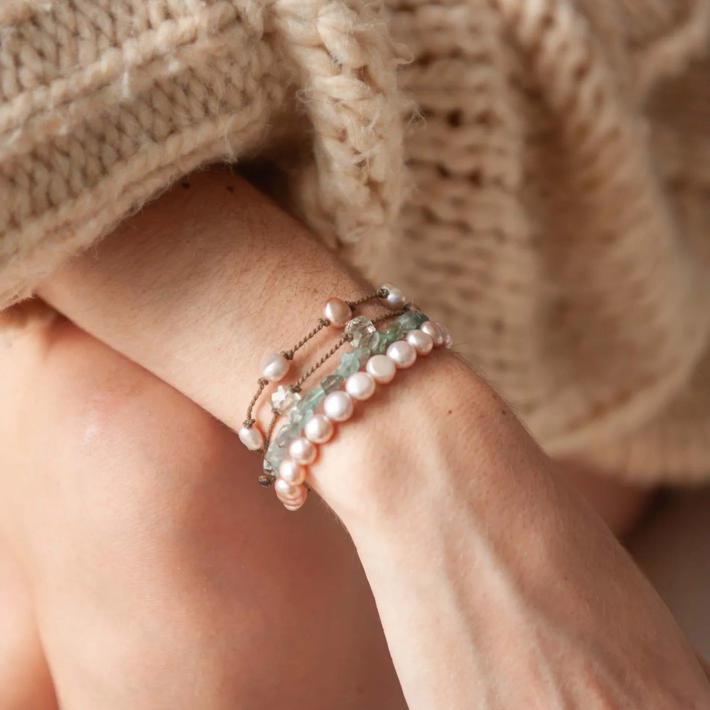 Falling For You - Bracelet Stack