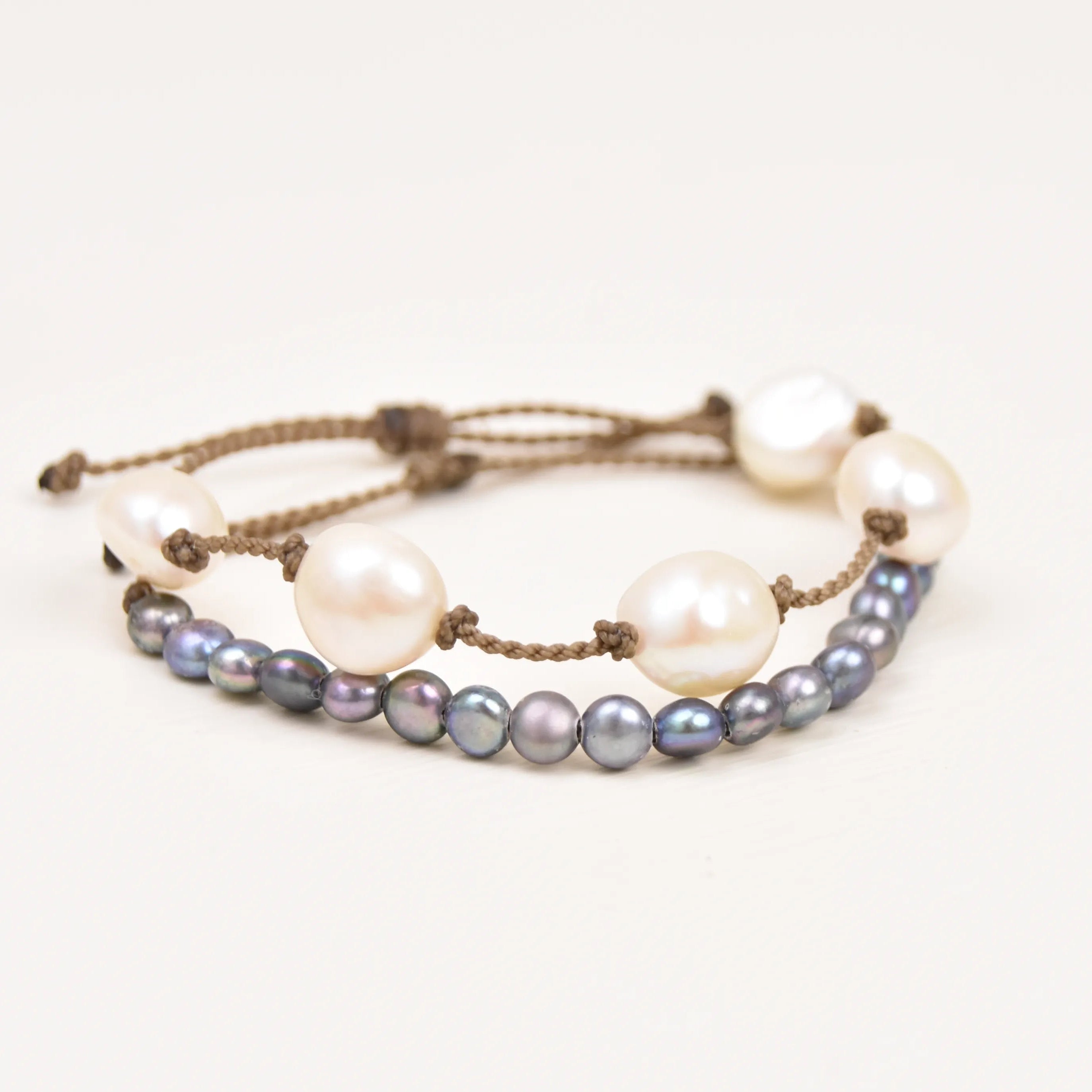 Girl with the Pearls - Bracelet Stack