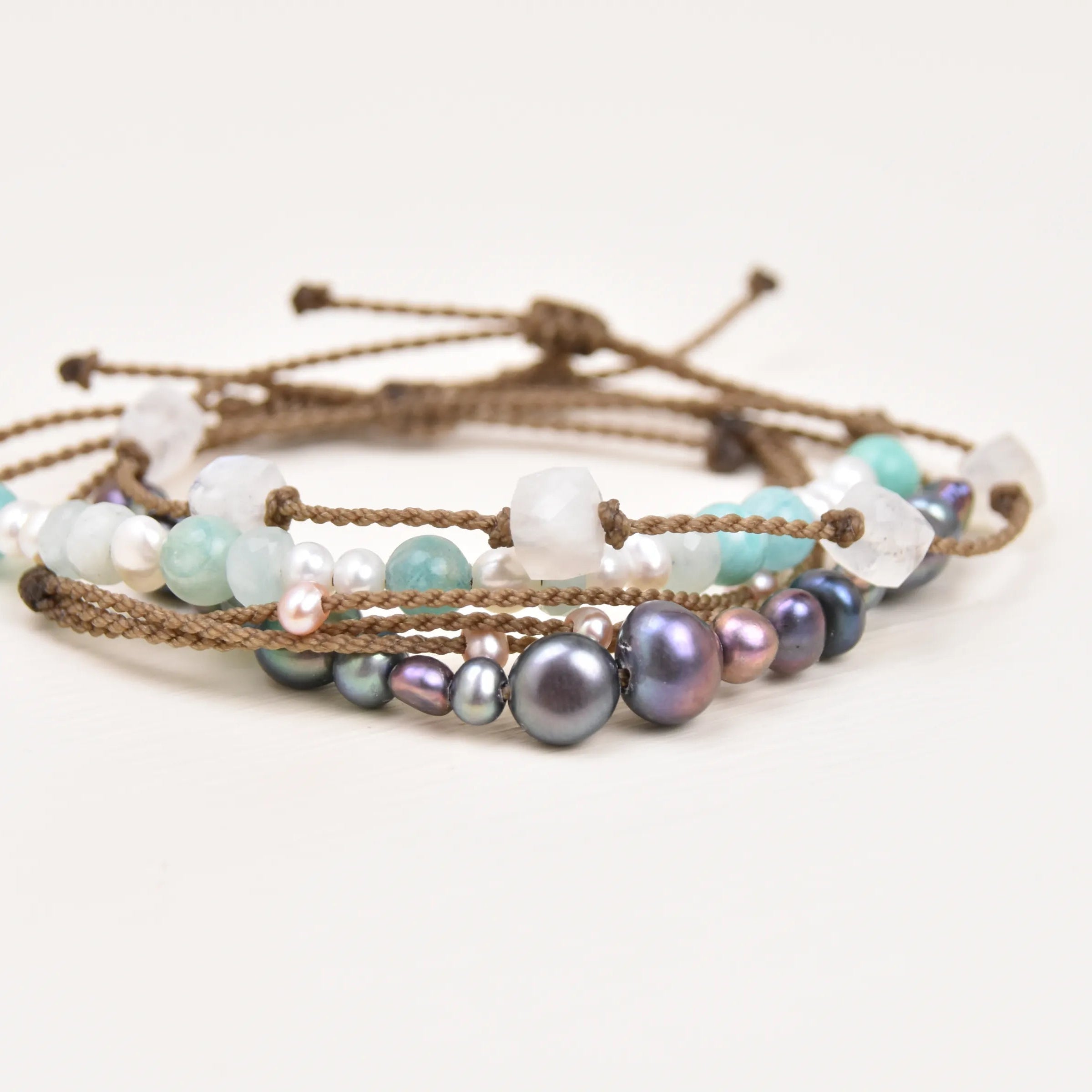 Heavenly Seas - Bracelet Stack
