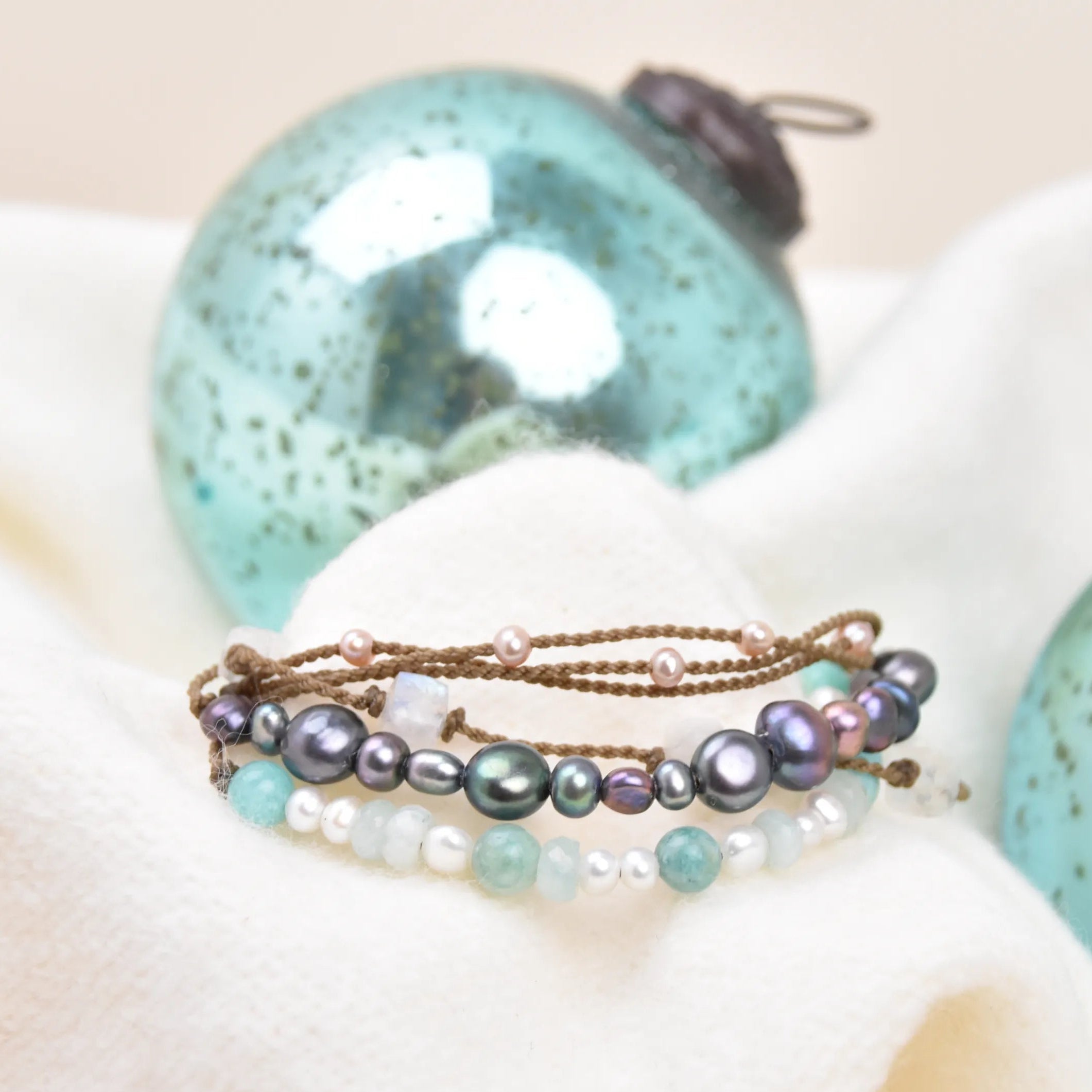 Heavenly Seas - Bracelet Stack