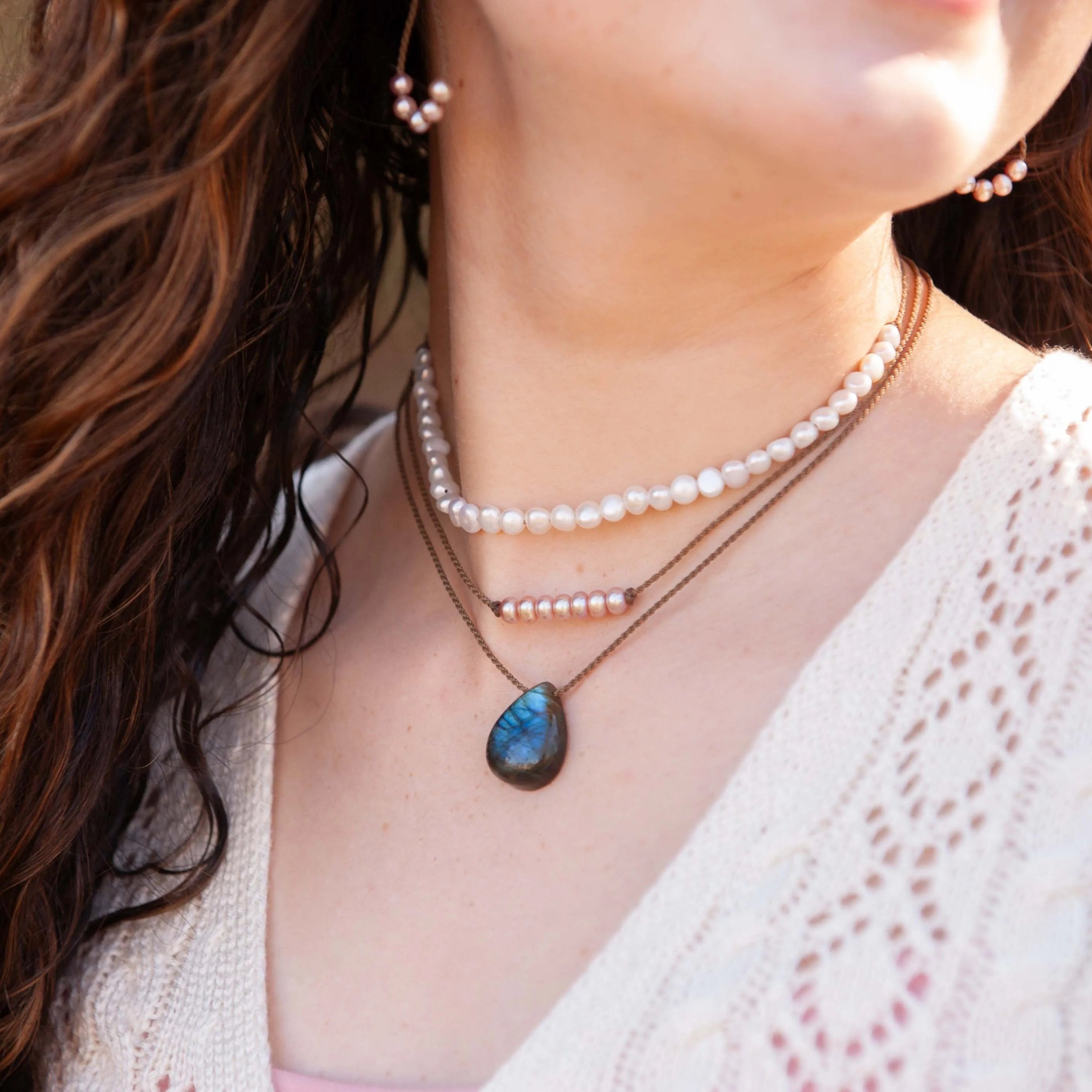 Labradorite Gemstone Pendants