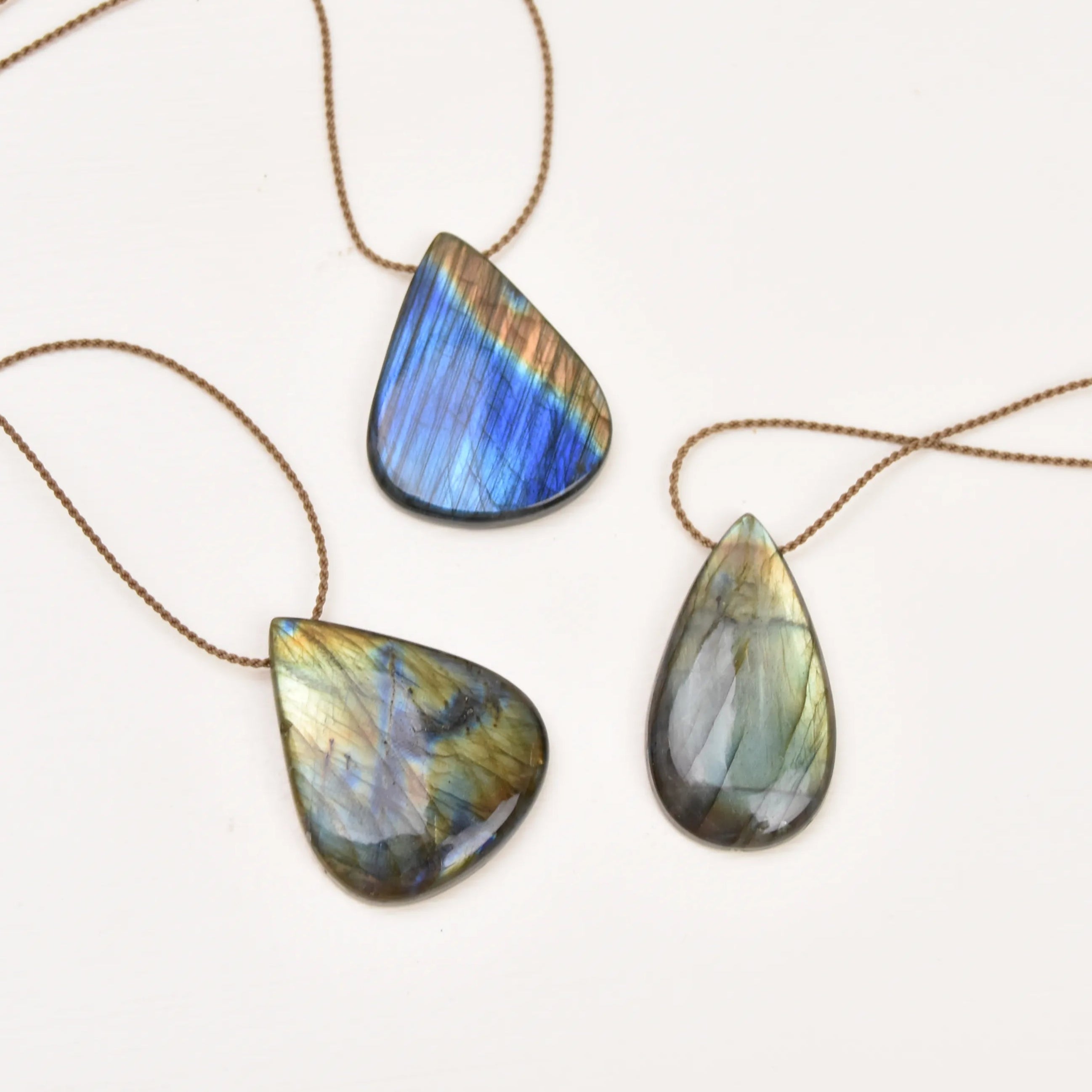 Labradorite Gemstone Pendants