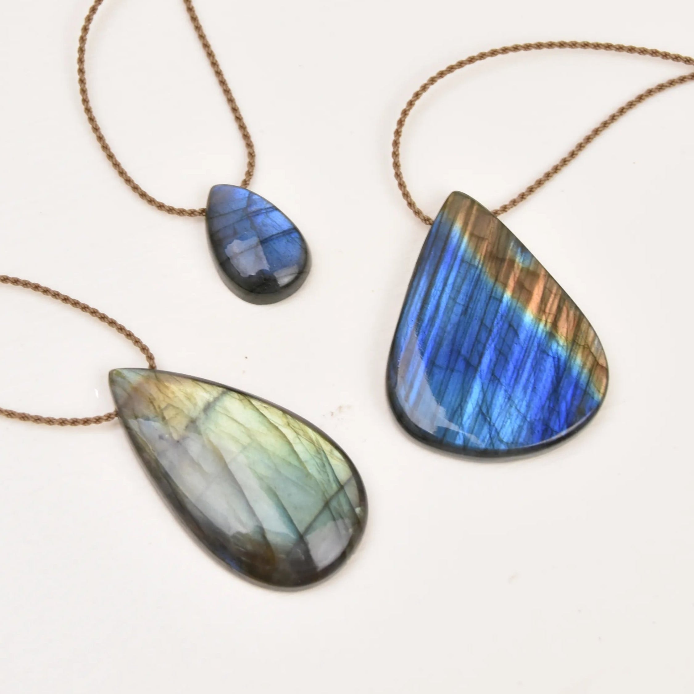 Labradorite Gemstone Pendants