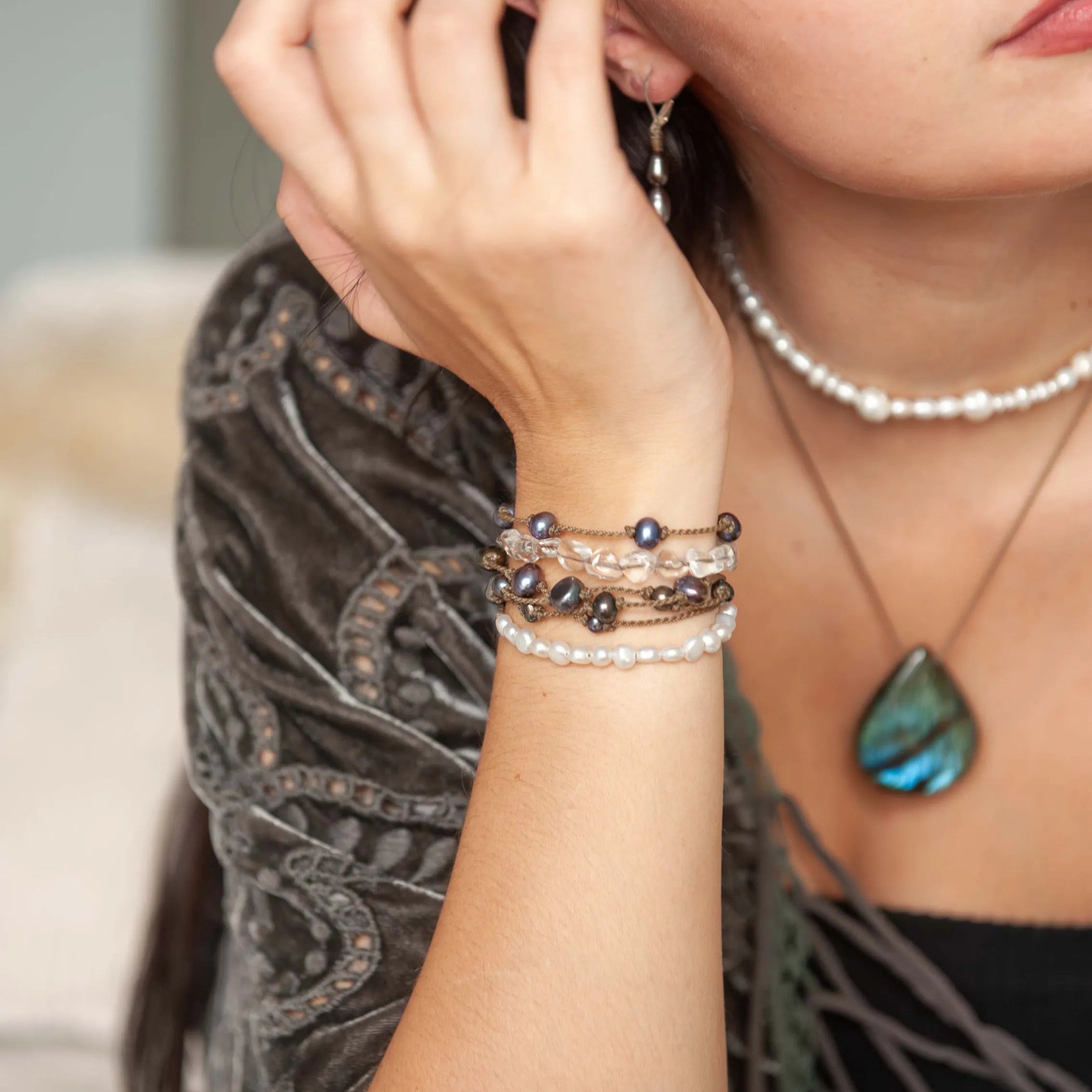 Lake Geneva - Bracelet Stack