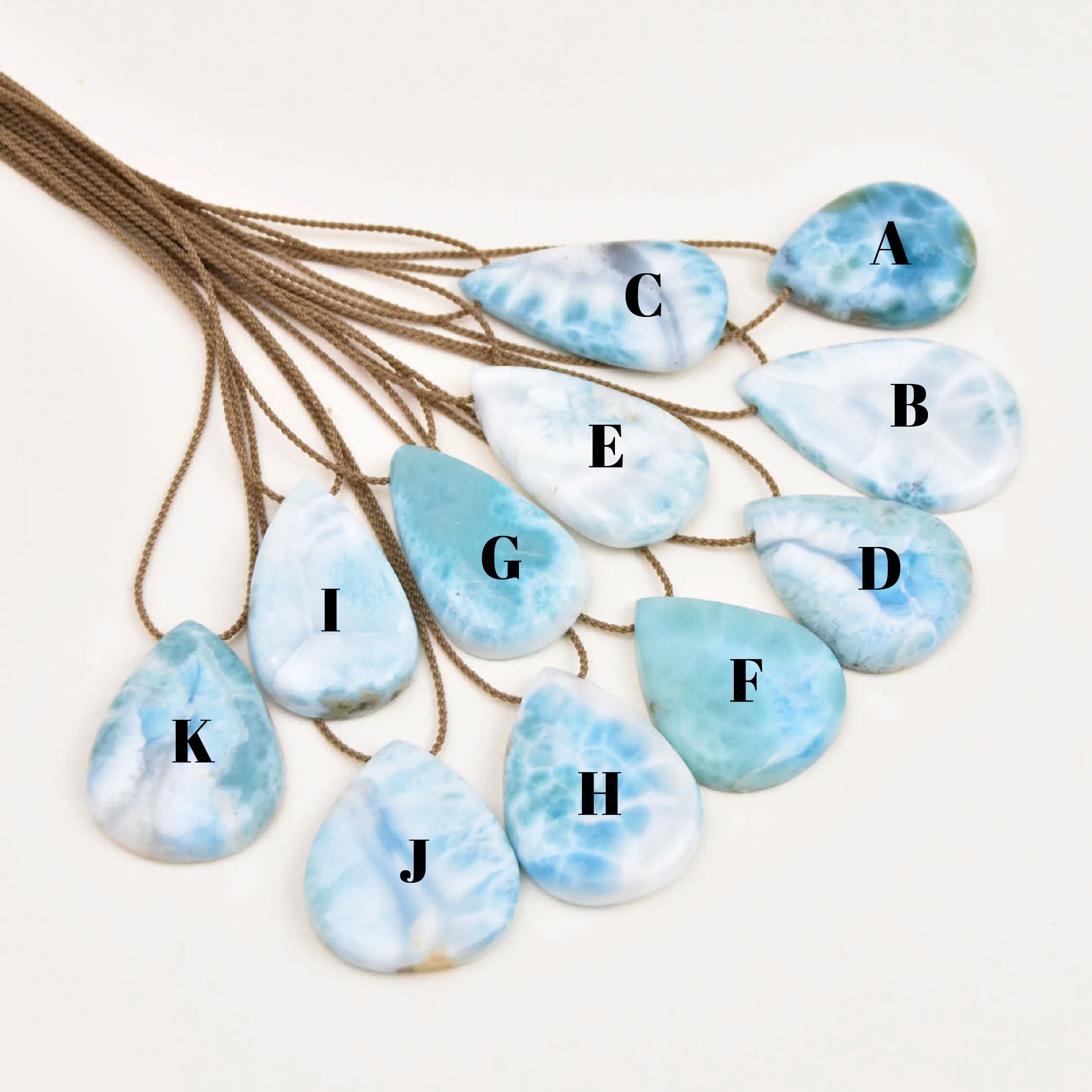 Larimar | Pick your Pendant!
