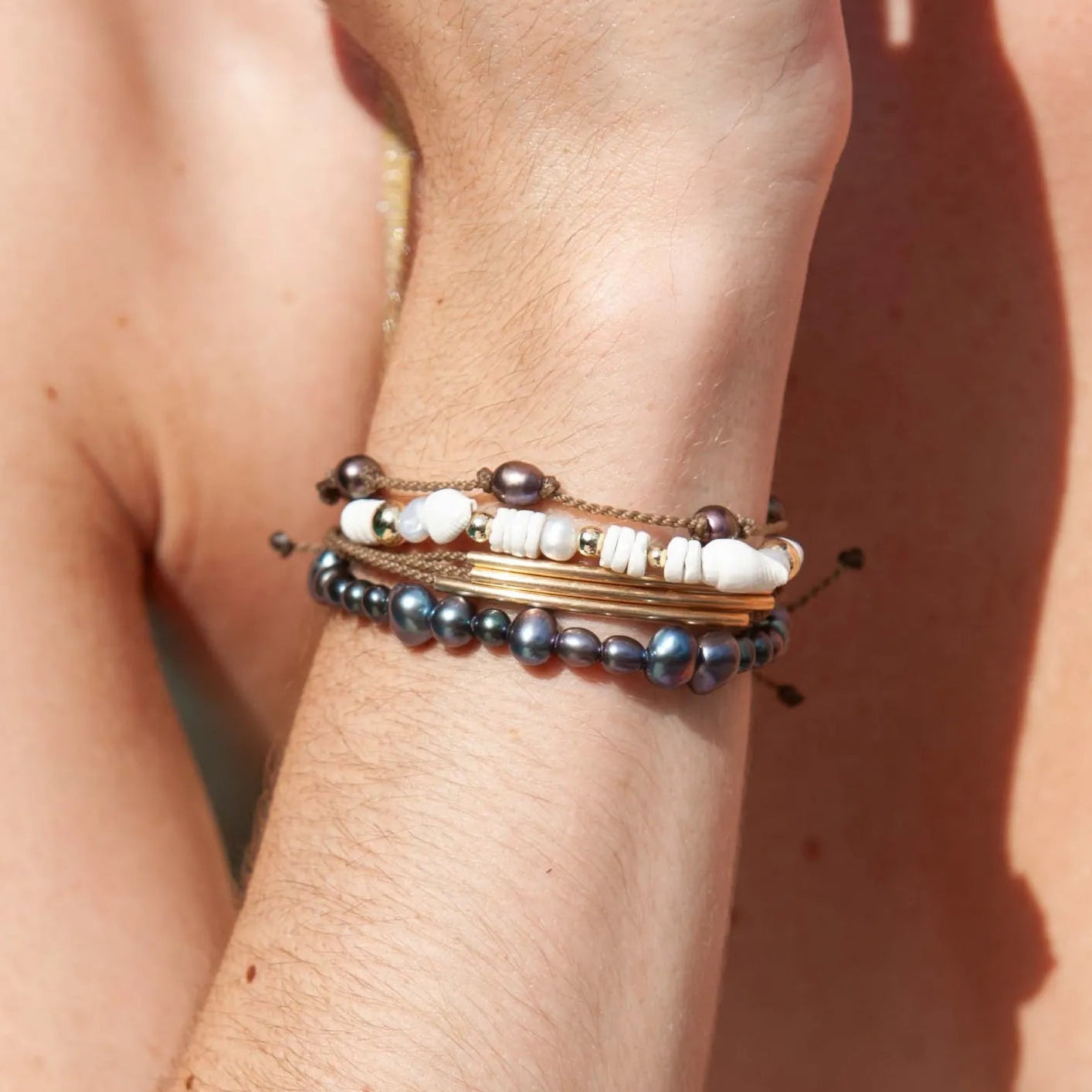 Midnight Lagoon - Bracelet Stack