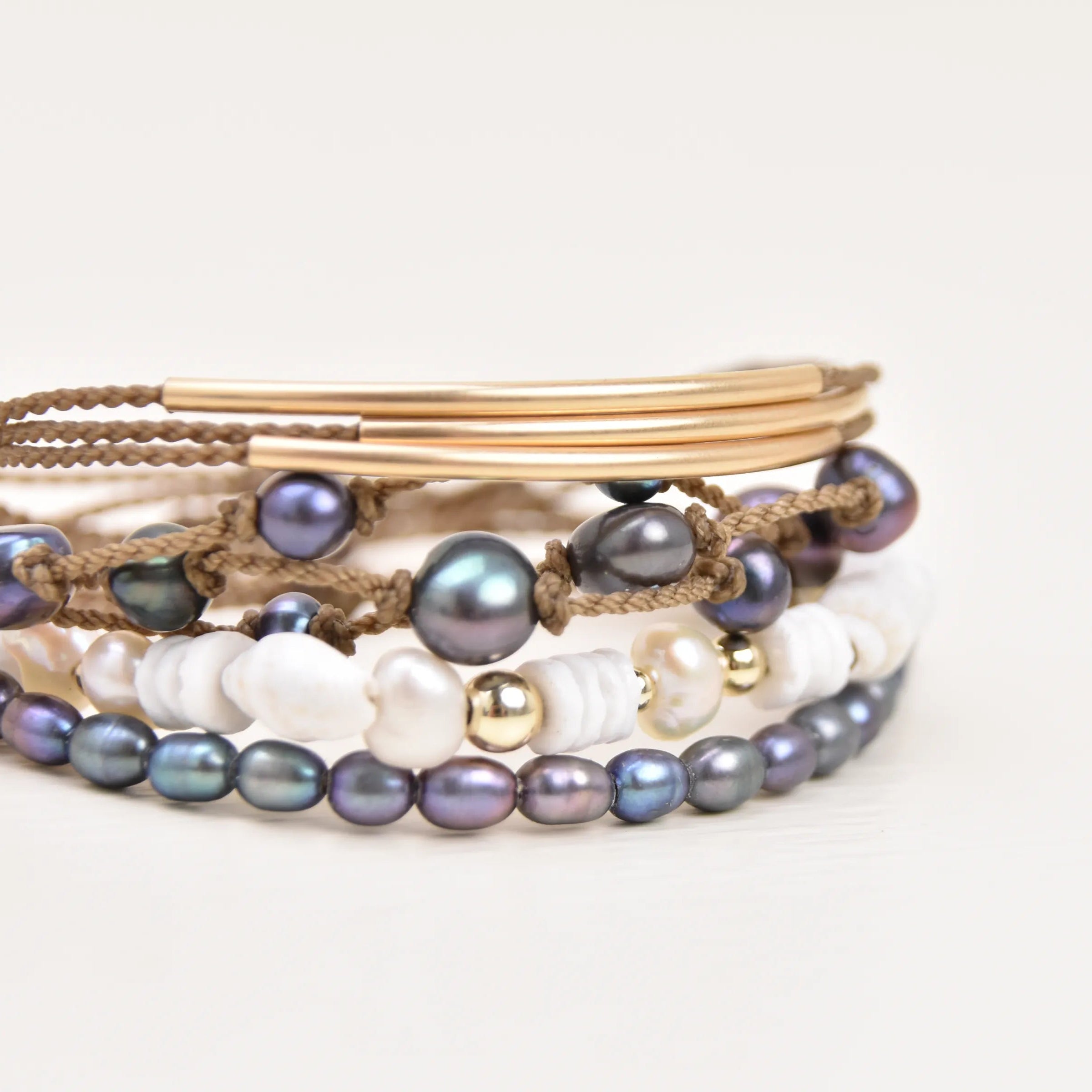 Midnight Lagoon - Bracelet Stack