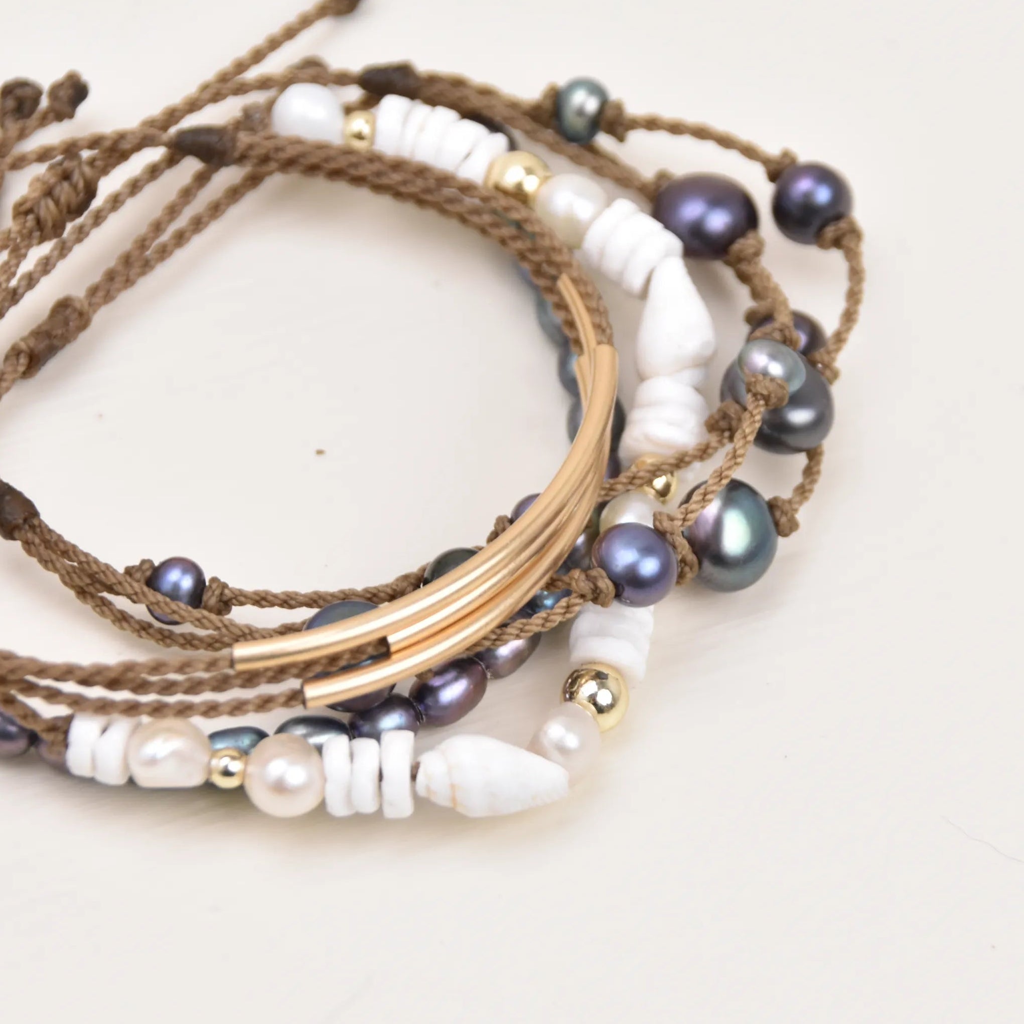 Midnight Lagoon - Bracelet Stack