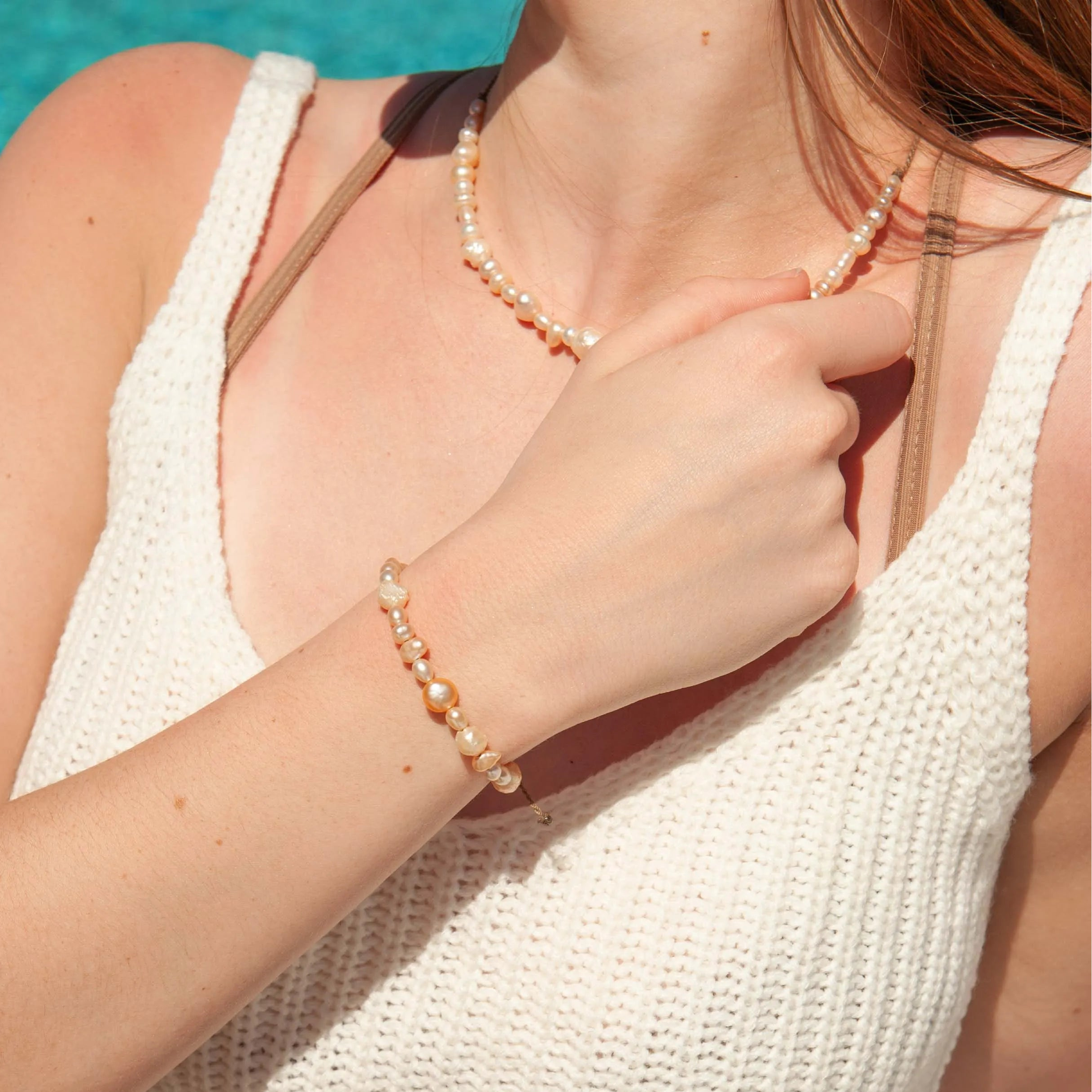 Pearl Odyssey Stack | Anklet, Bracelet & Necklace | Save 15%