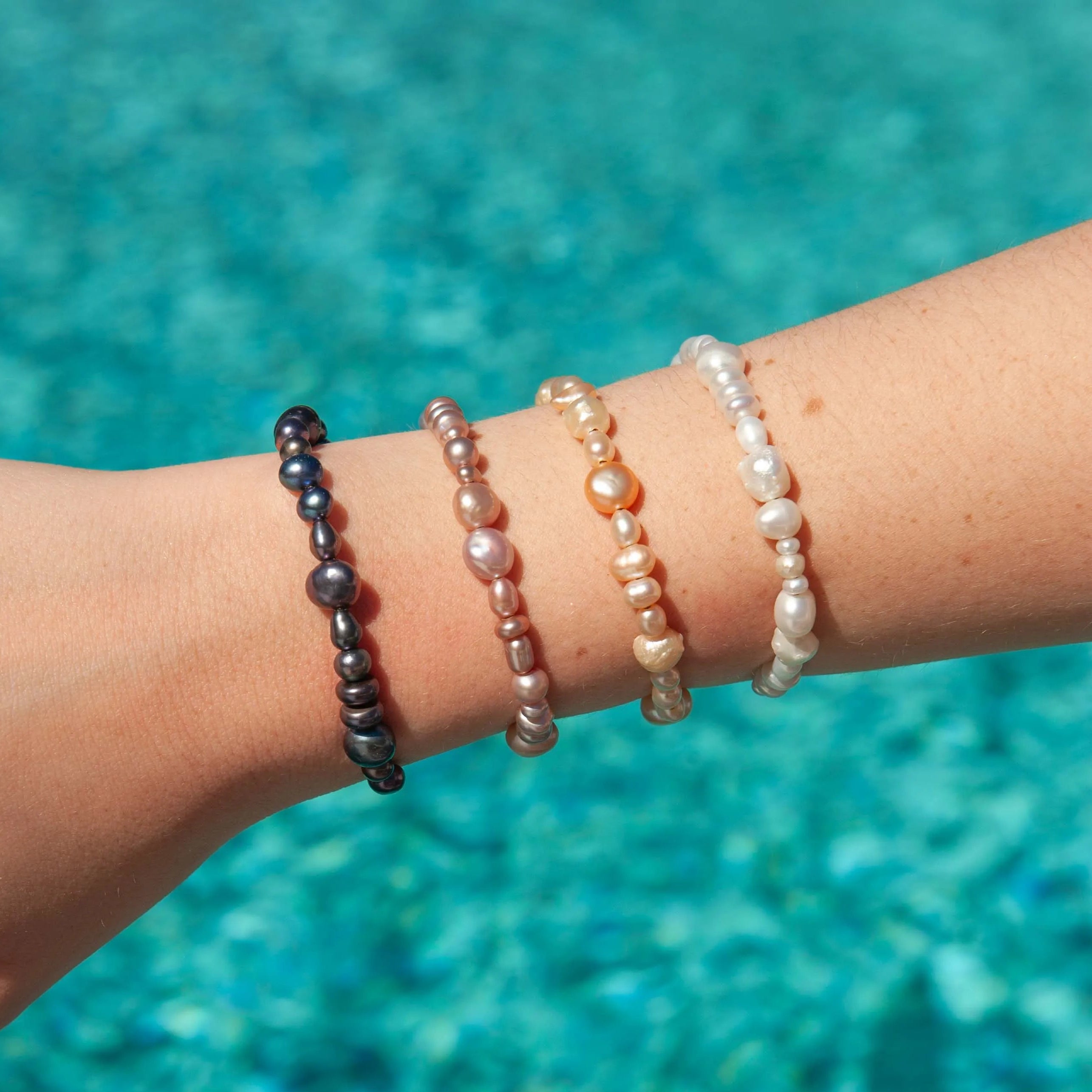 Pearl Odyssey Stack | Anklet, Bracelet & Necklace | Save 15%