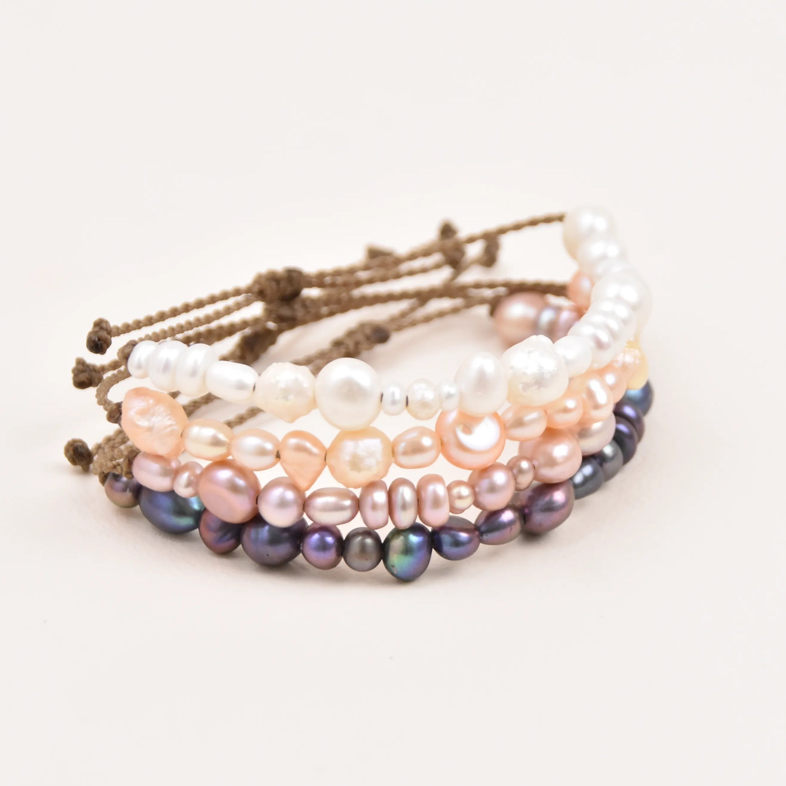 Pearl Odyssey Stack | Anklet, Bracelet & Necklace | Save 15%
