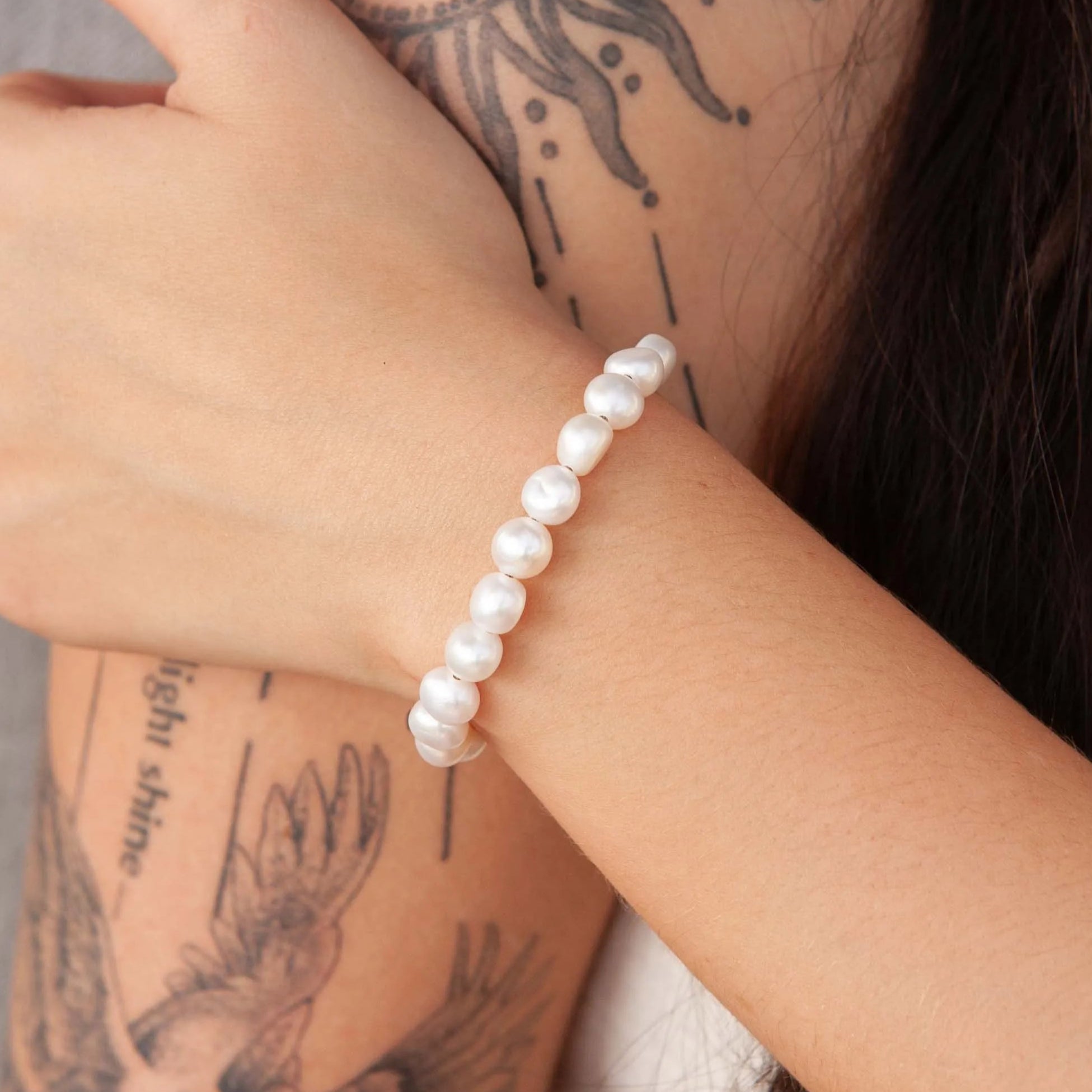 Not Your Granny's Pearls Bracelet