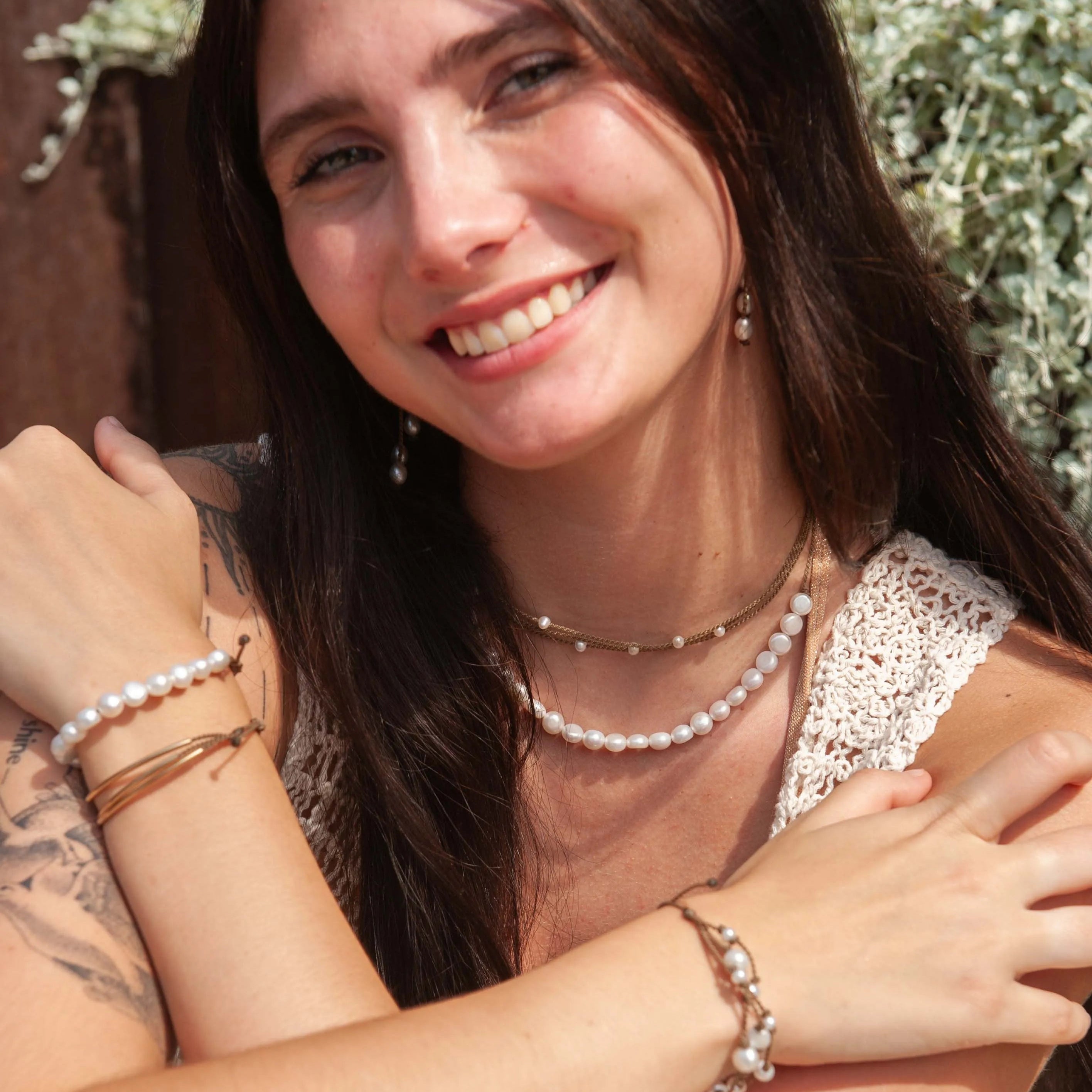 Not Your Granny's Pearls Bracelet
