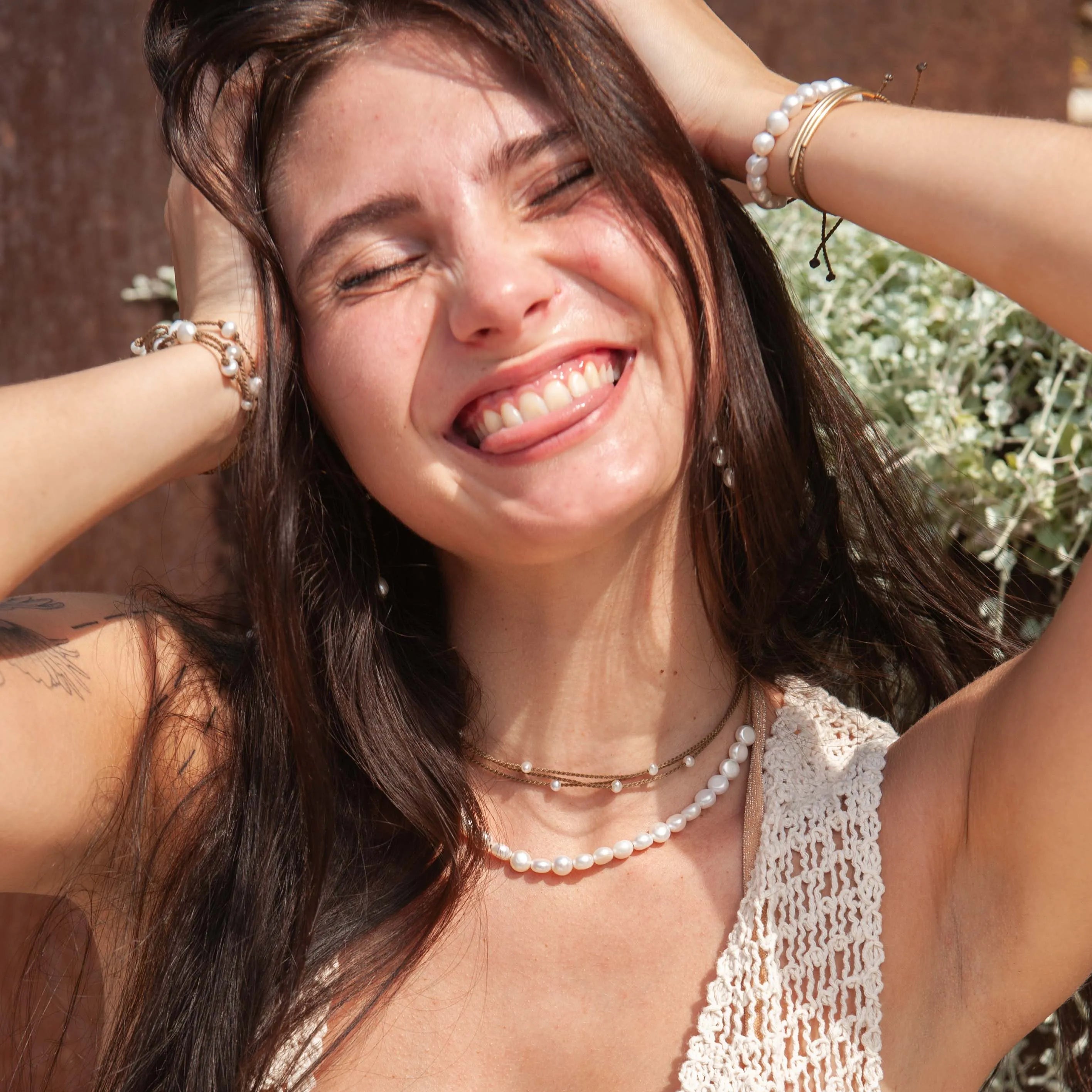 Not Your Granny's Pearls Bracelet