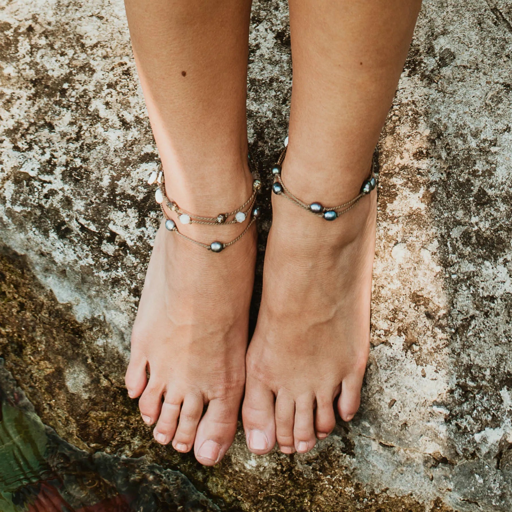 Pearl Princess Anklets