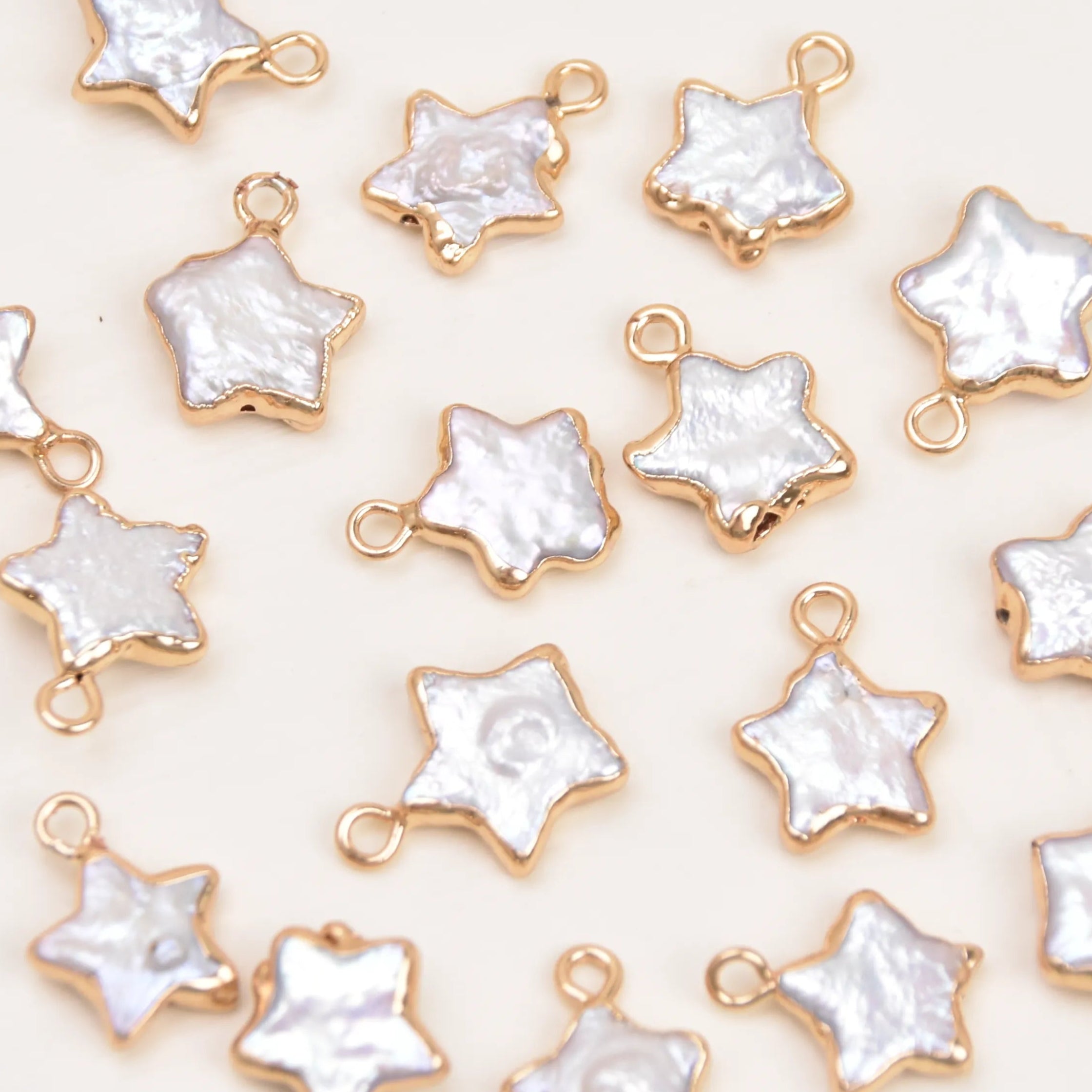 Pearl Star Necklace – Dipped in Gold | Limited