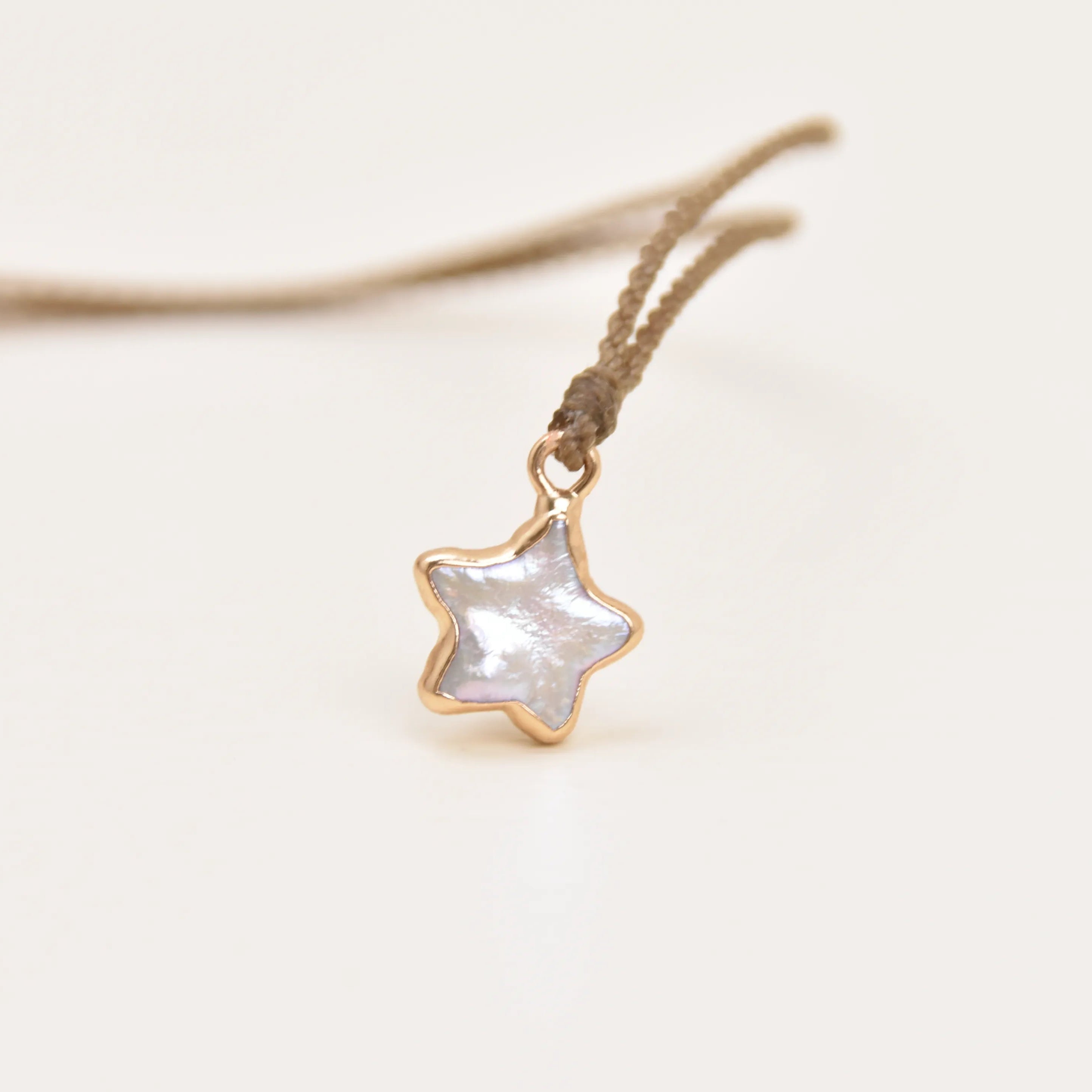 Pearl Star Necklace – Dipped in Gold | Limited