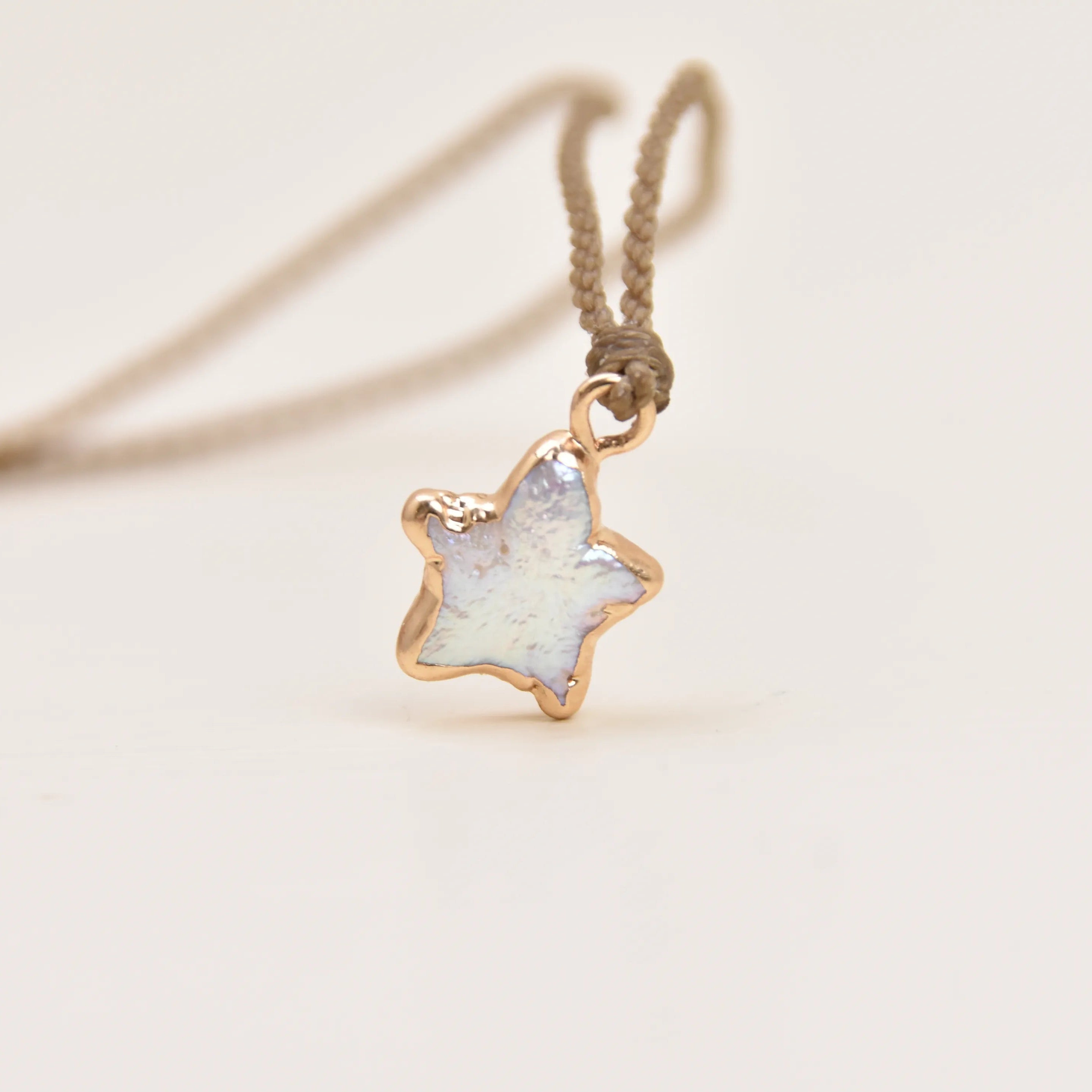Pearl Star Necklace – Dipped in Gold | Limited