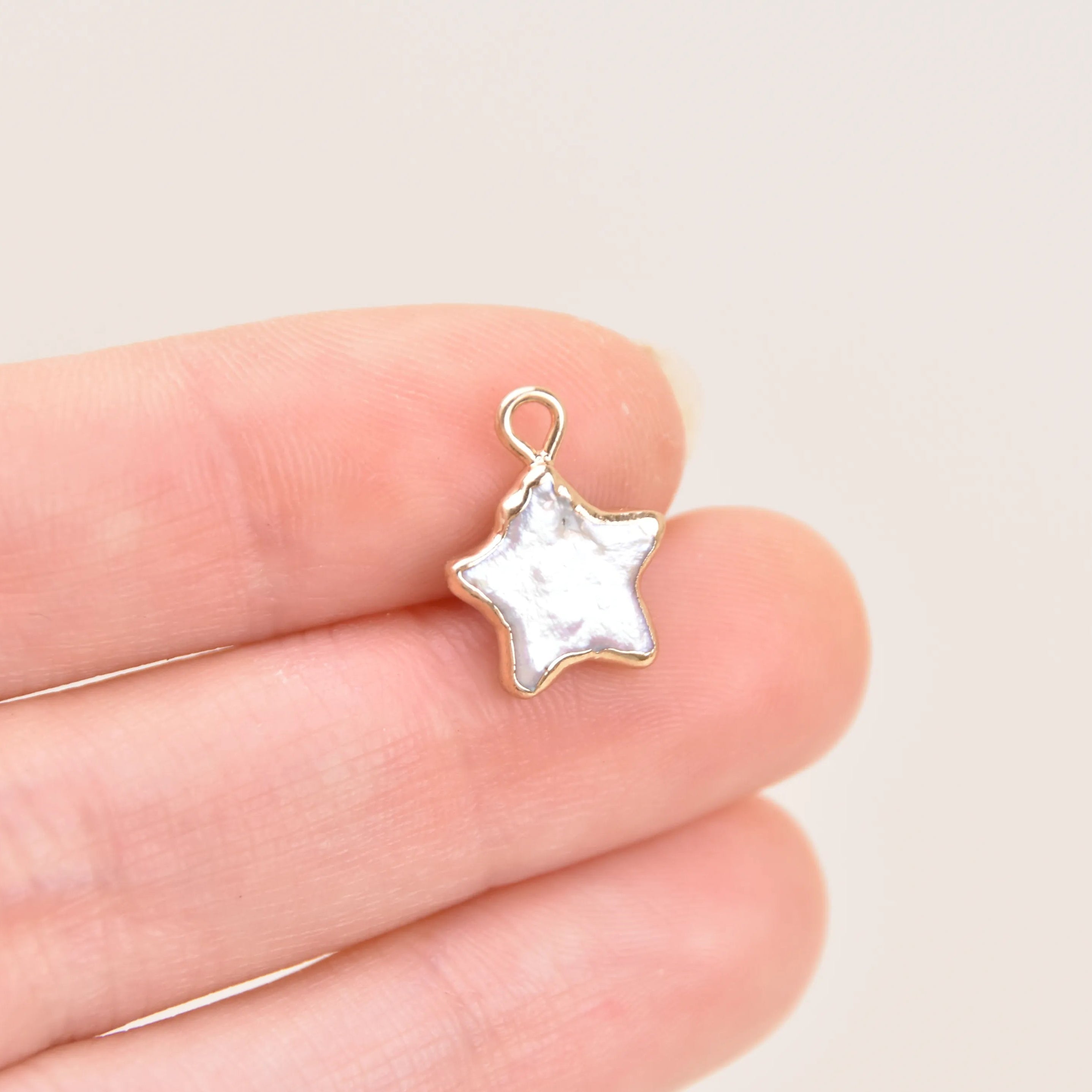 Pearl Star Necklace – Dipped in Gold | Limited