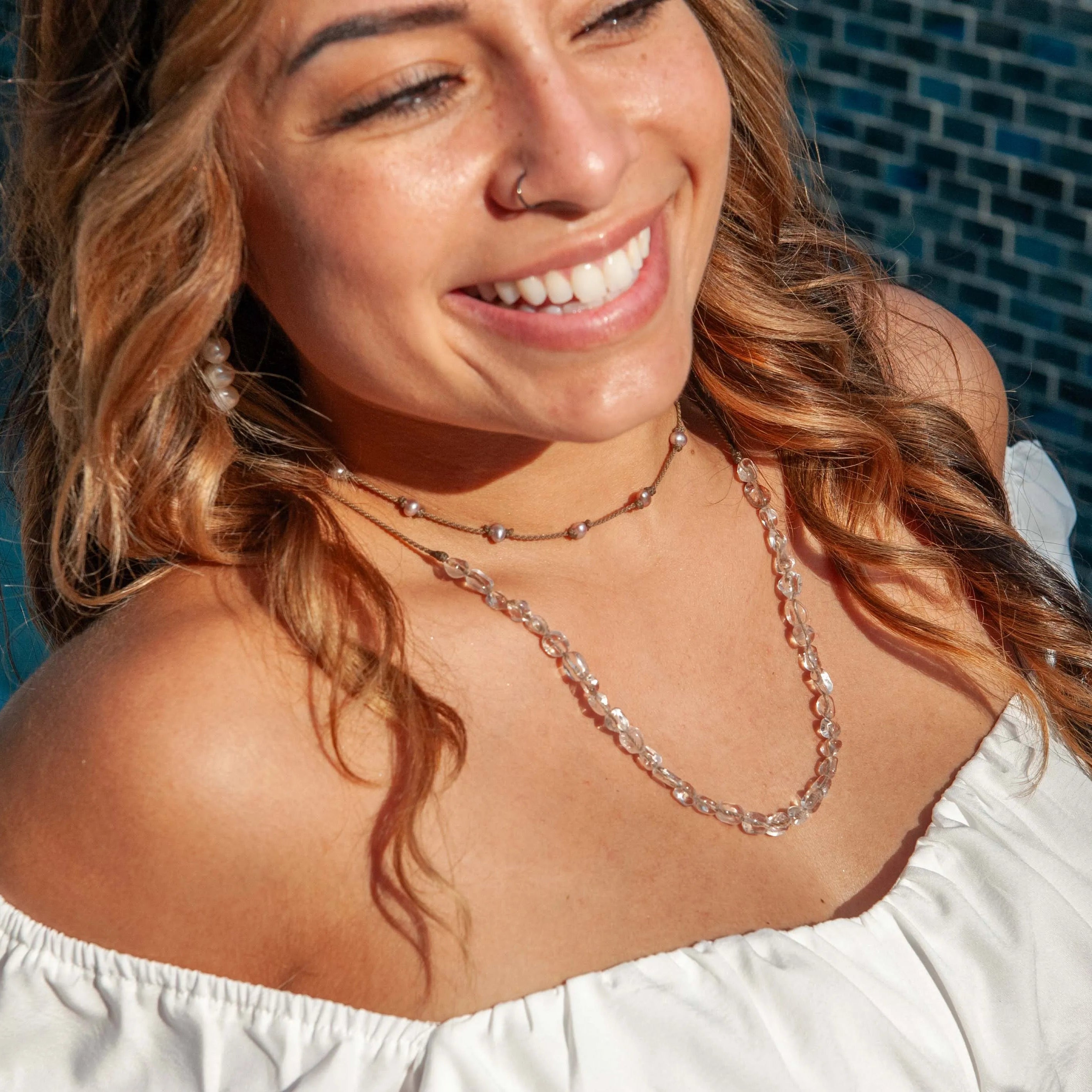 Pebble Necklaces & Duets (adjustable)