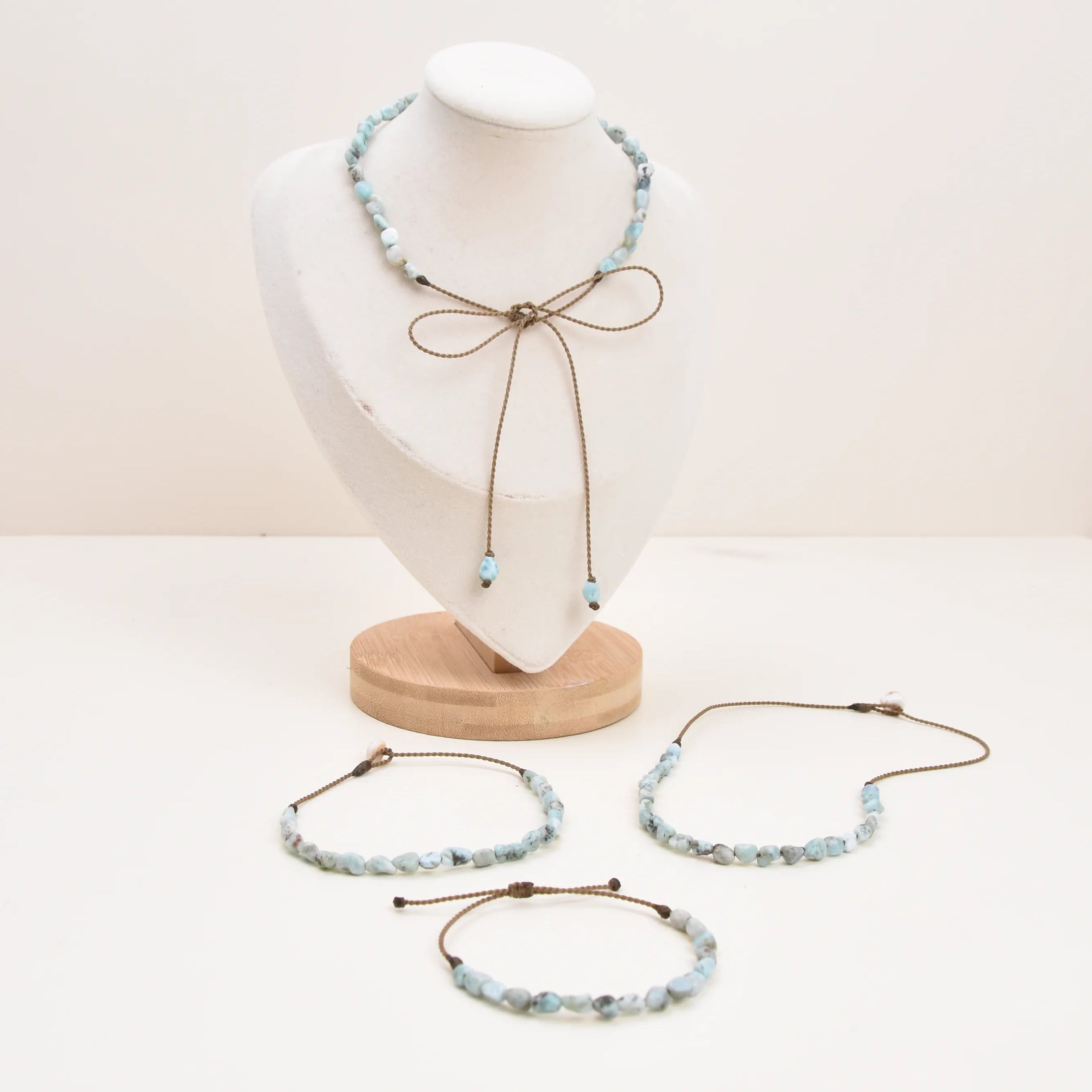 Pebble Necklaces & Duets (adjustable)