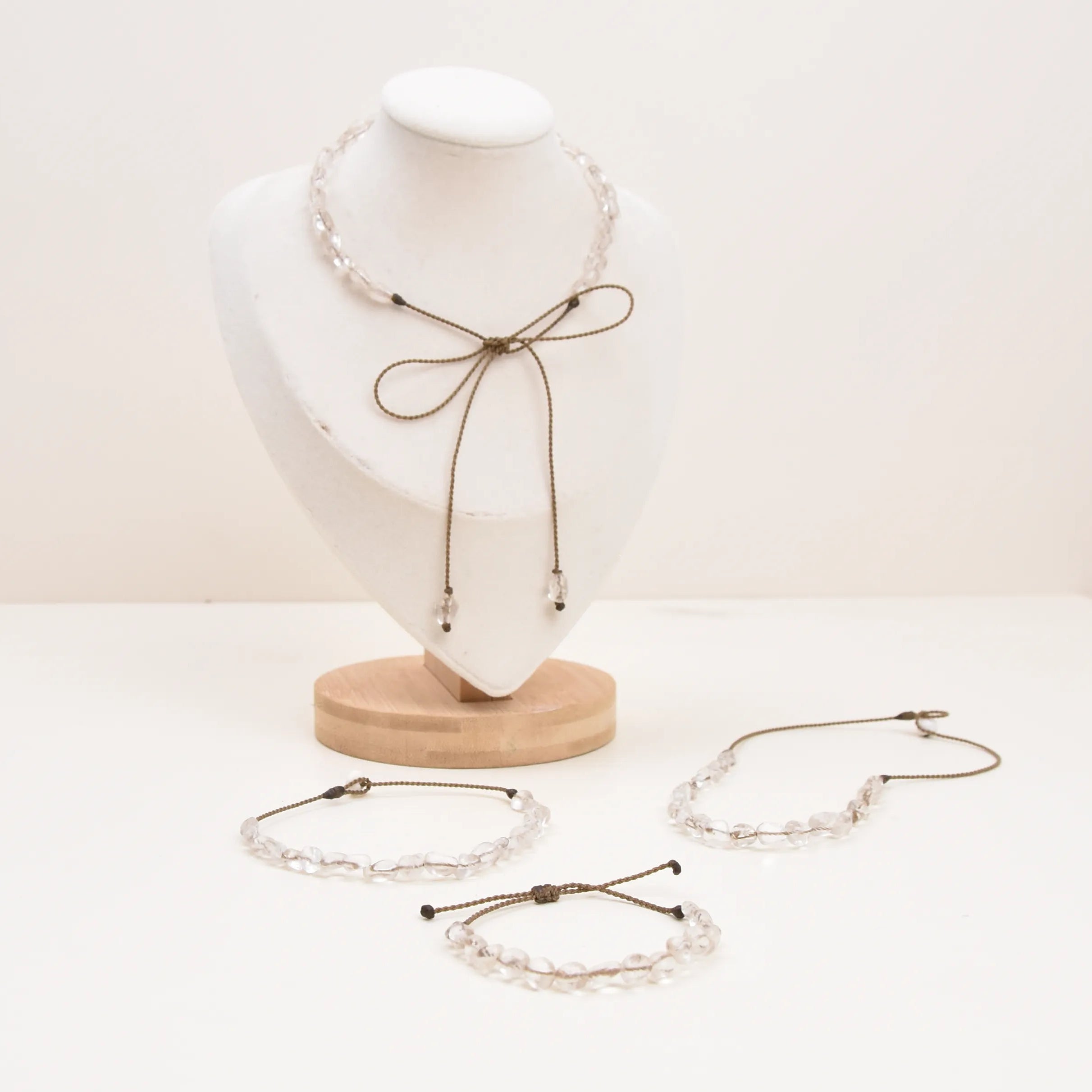 Pebble Necklaces & Duets (adjustable)