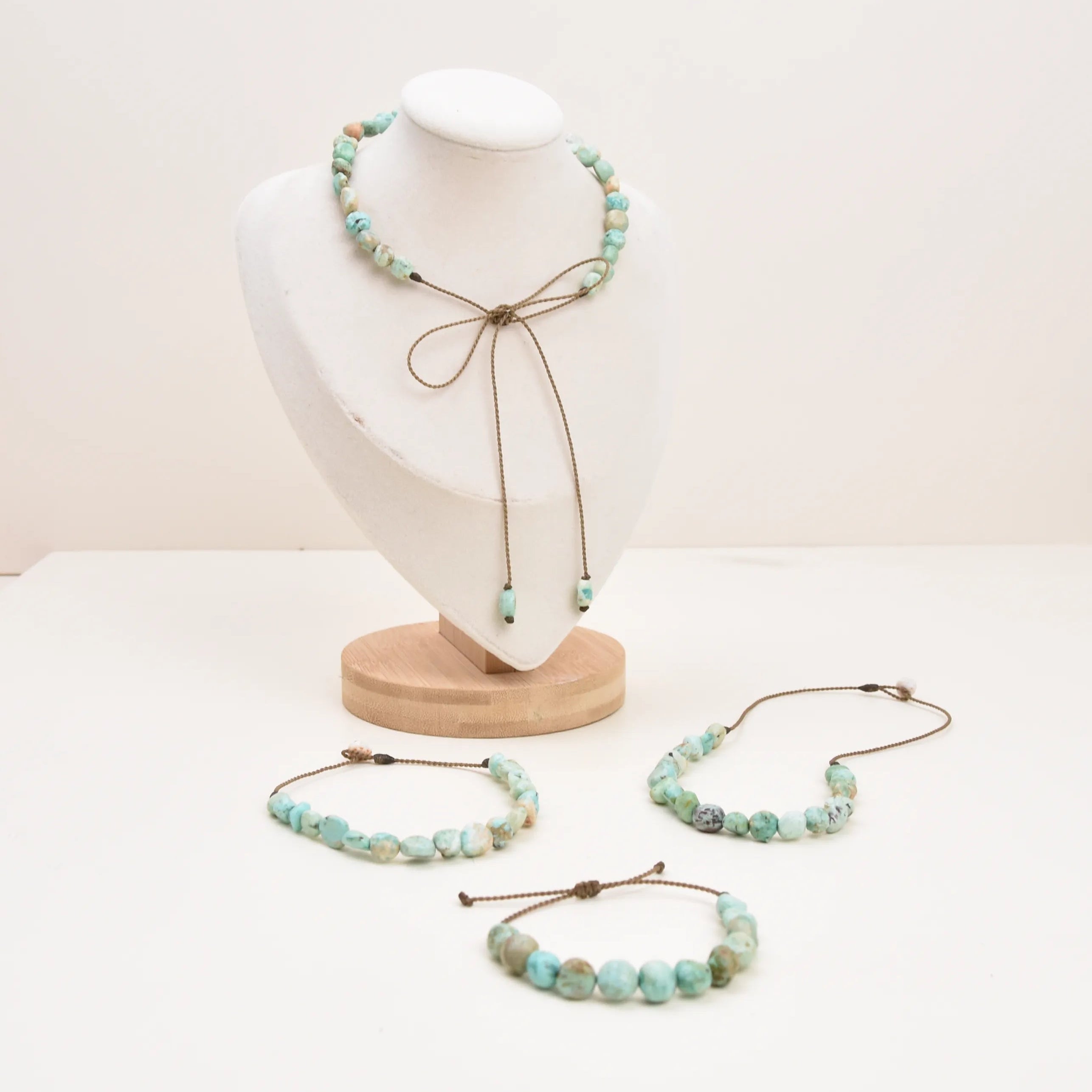 Pebble Necklaces & Duets (adjustable)