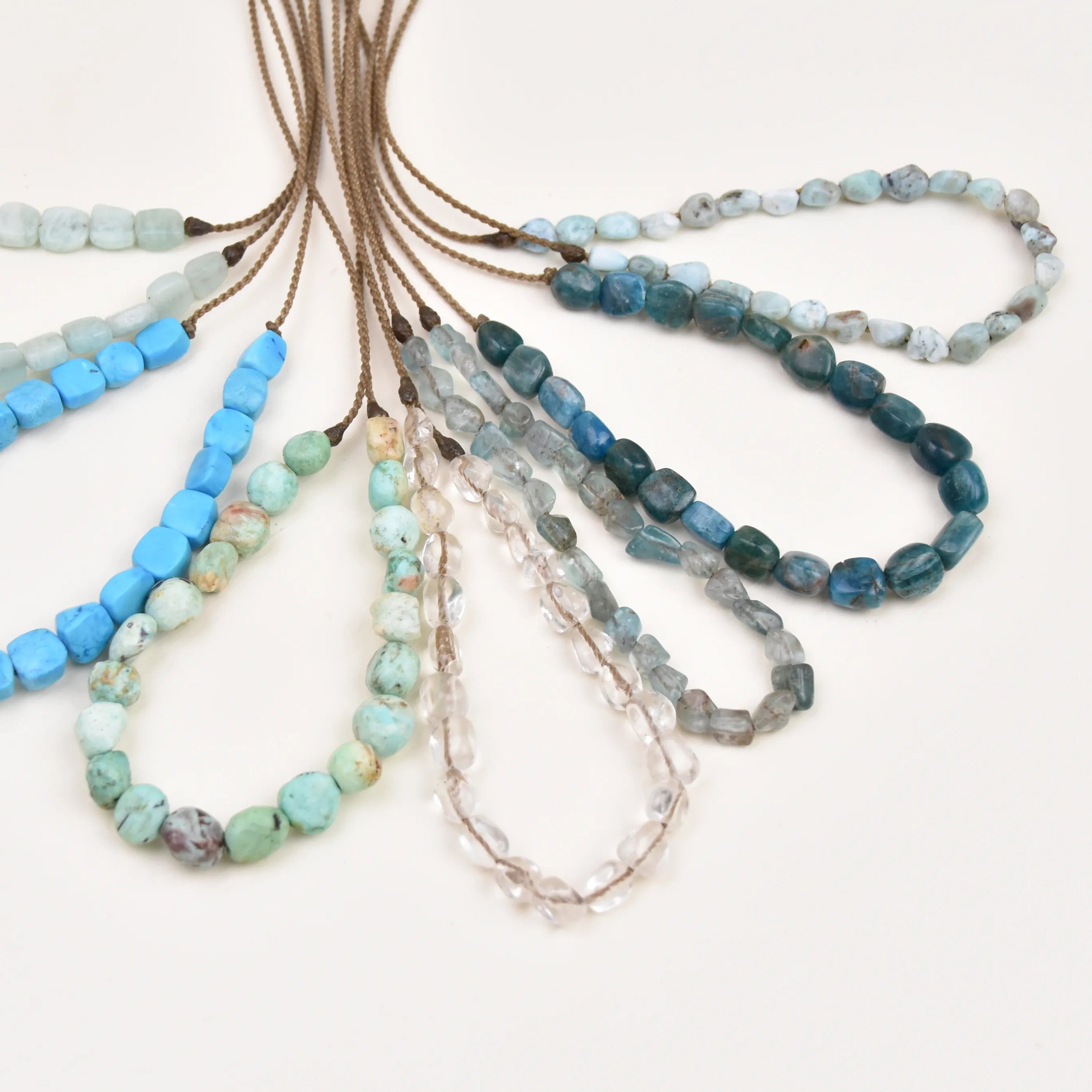 Pebble Necklaces & Duets (adjustable)