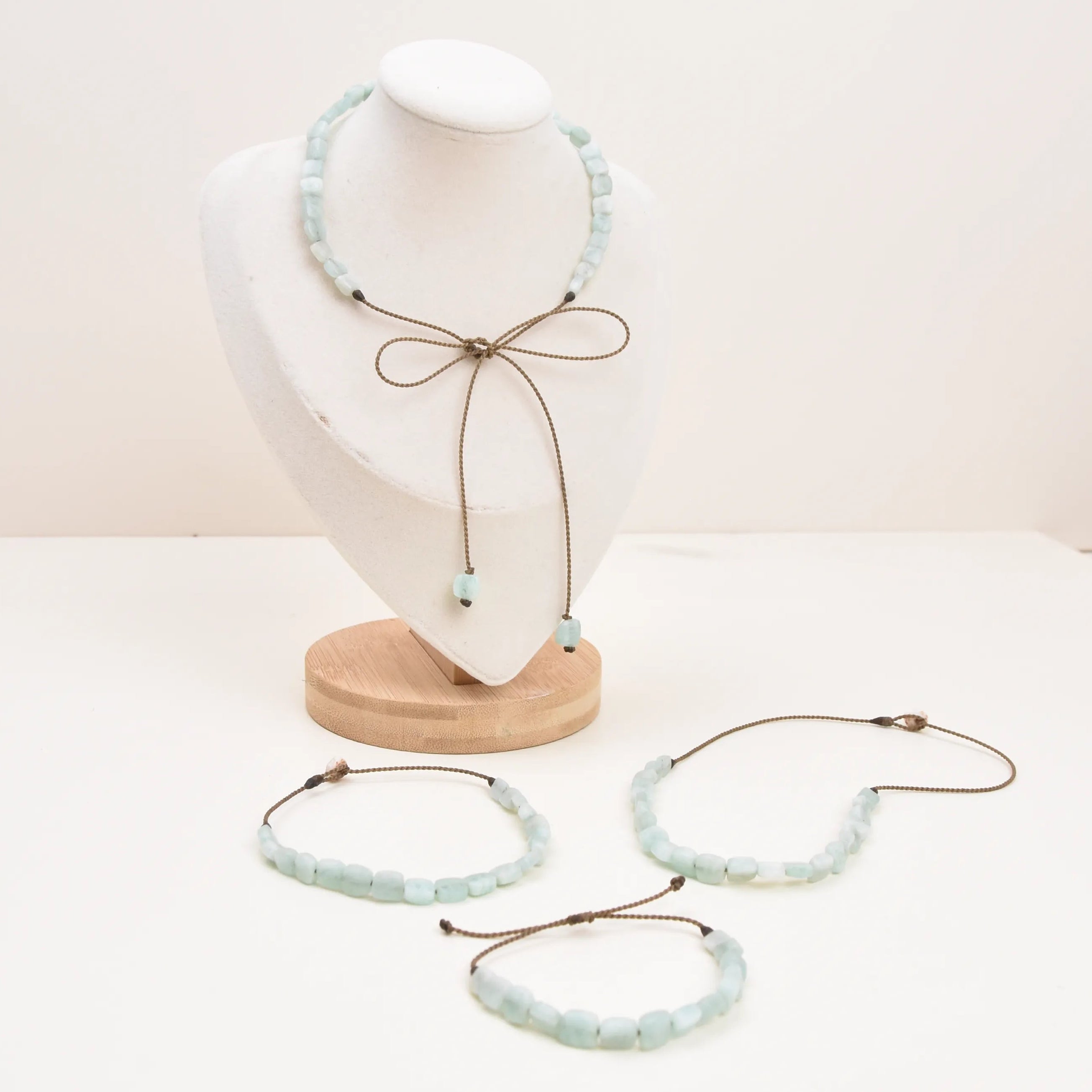 Pebble Necklaces & Duets (adjustable)