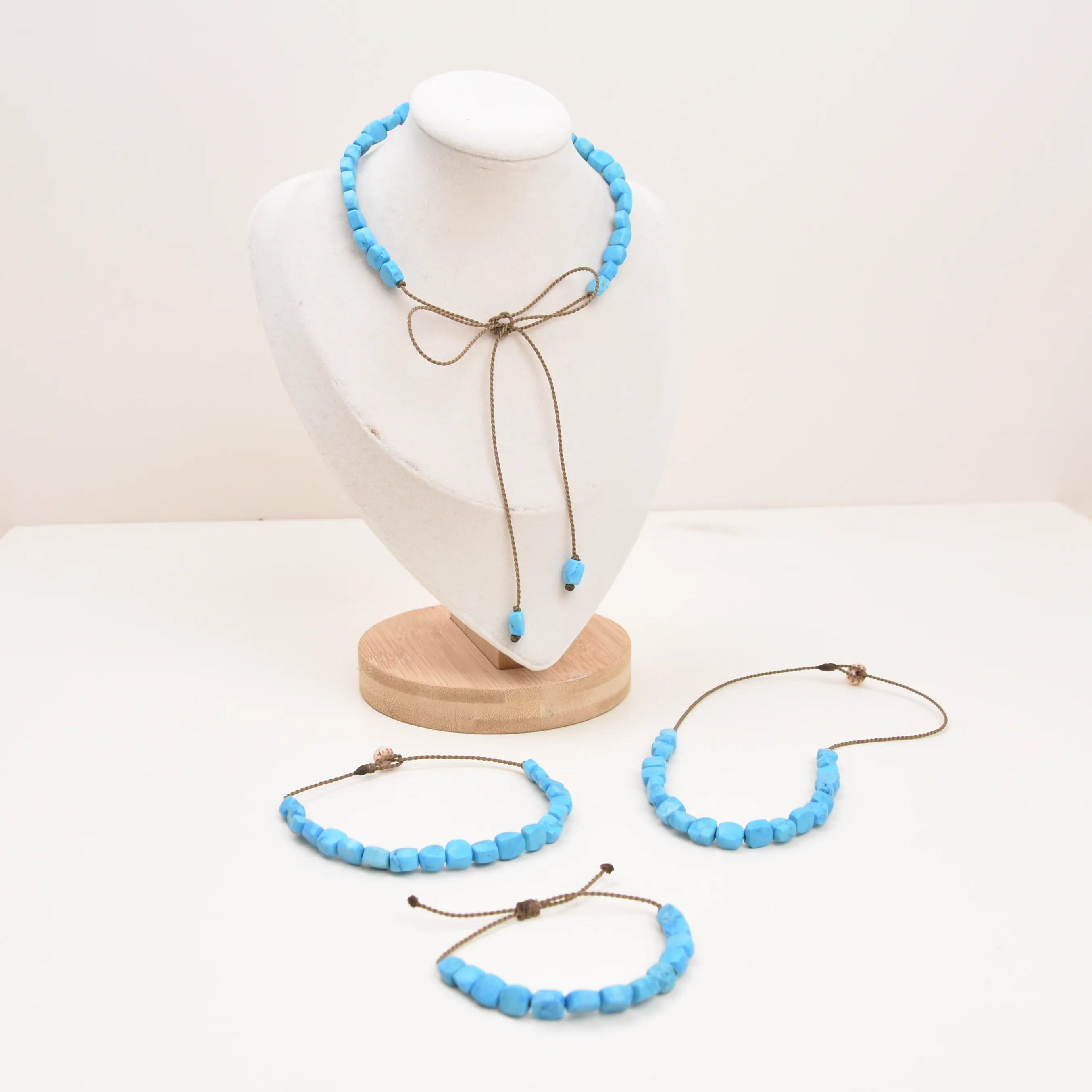 Pebble Necklaces & Duets (adjustable)