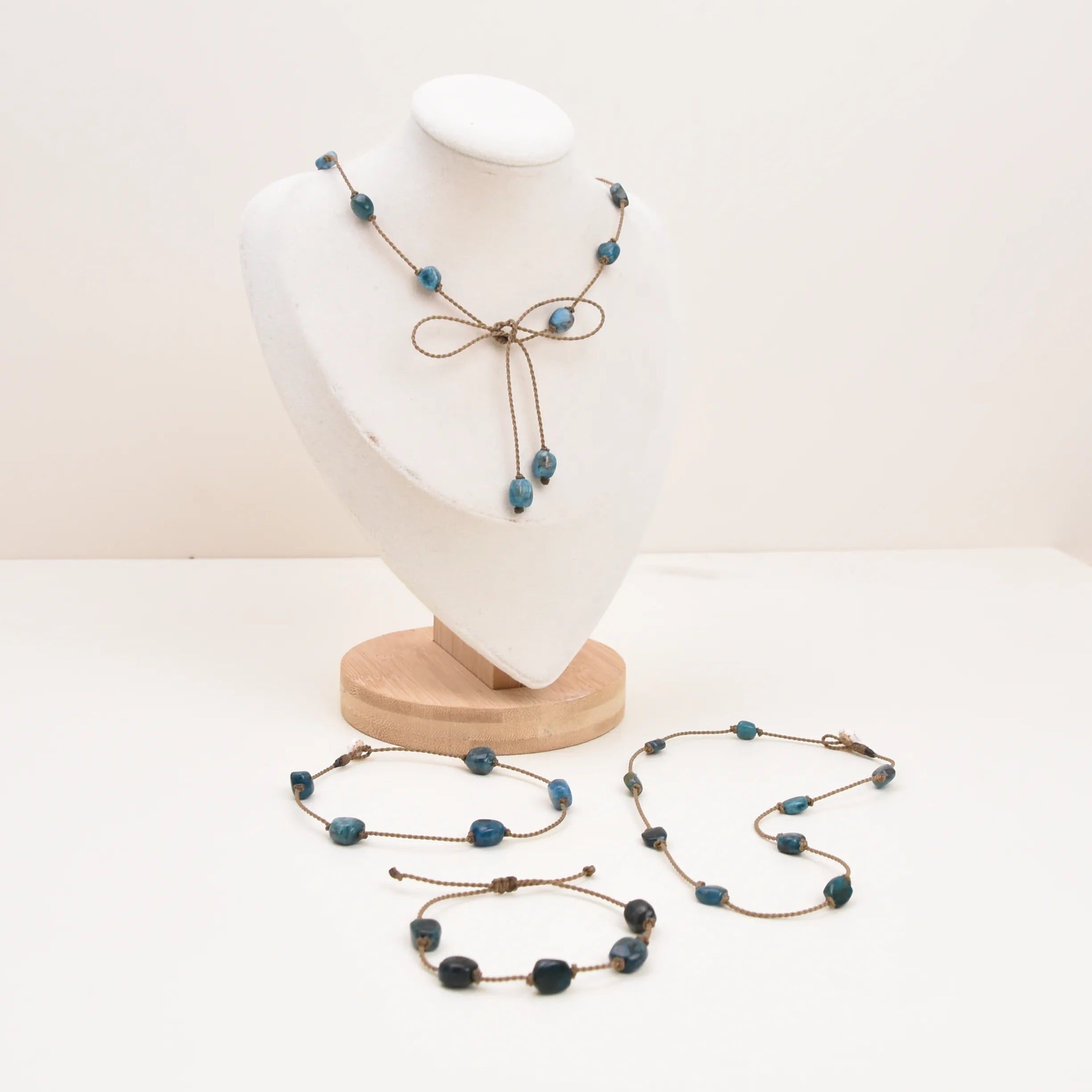 Pebble Necklaces & Duets (adjustable)