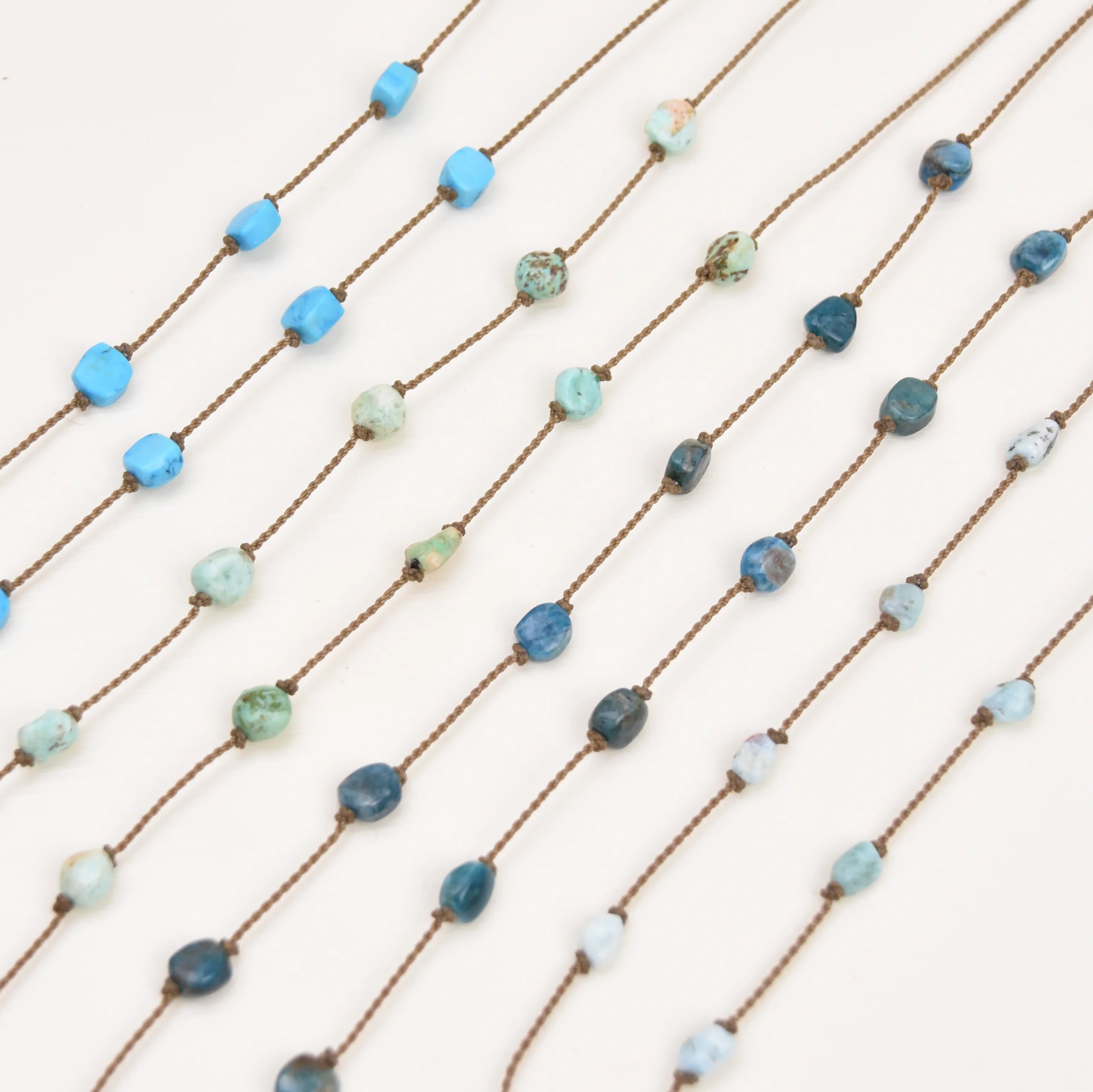 Pebble Necklaces & Duets (adjustable)