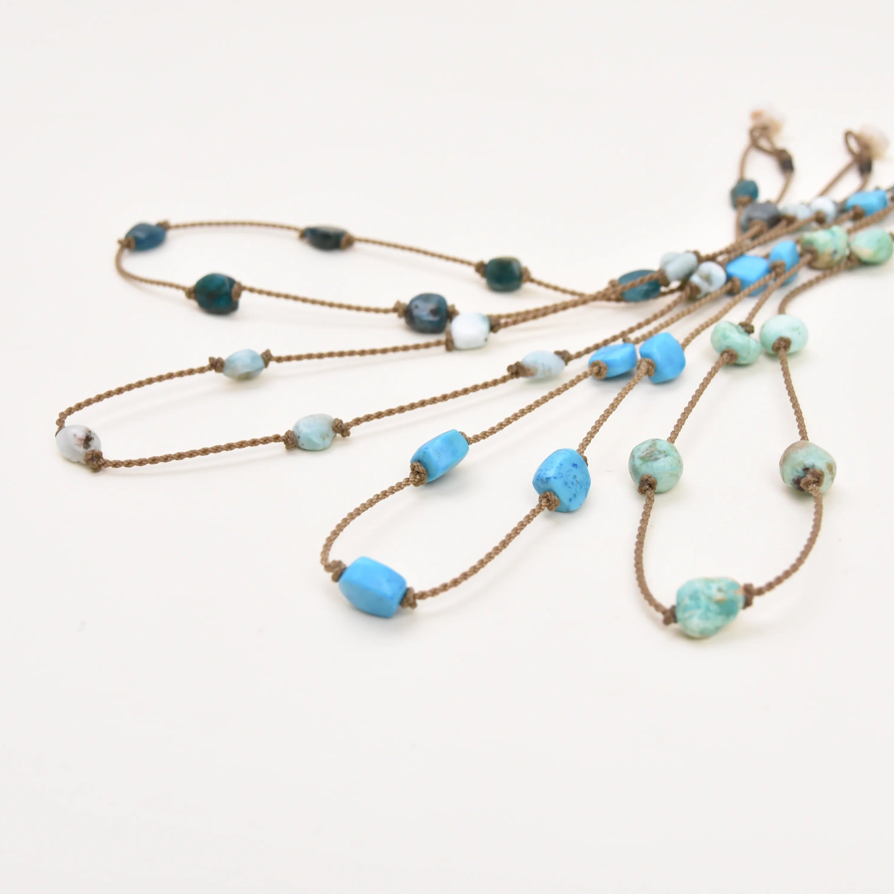 Pebble Necklaces & Duets (adjustable)