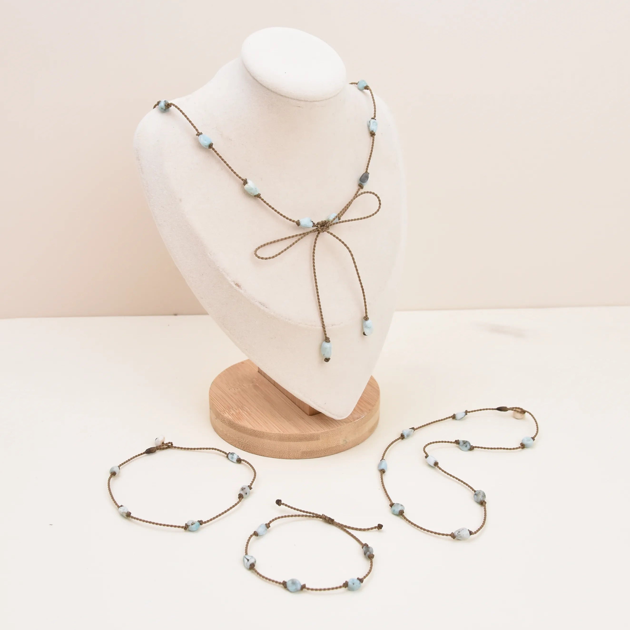 Pebble Necklaces & Duets (adjustable)
