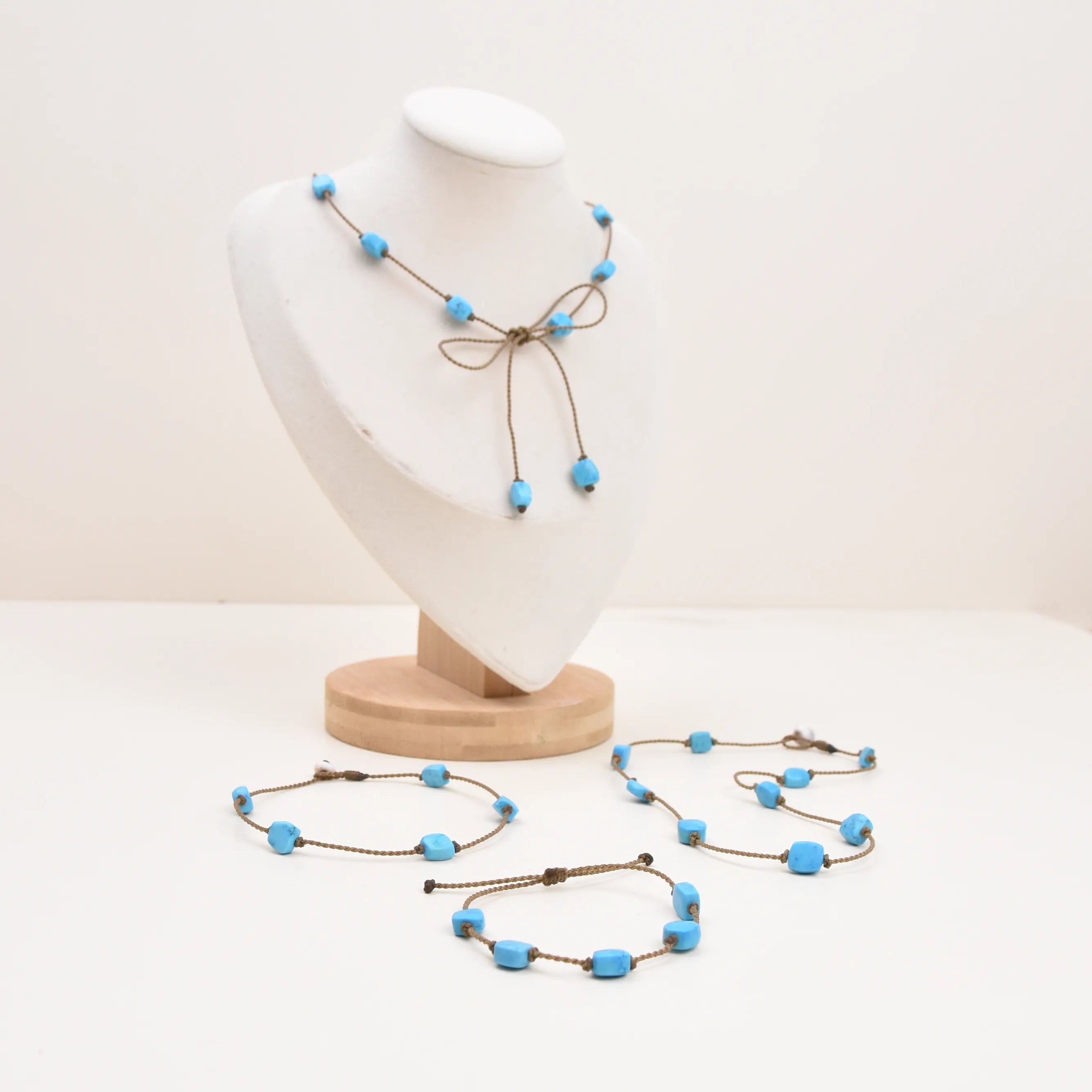 Pebble Necklaces & Duets (adjustable)
