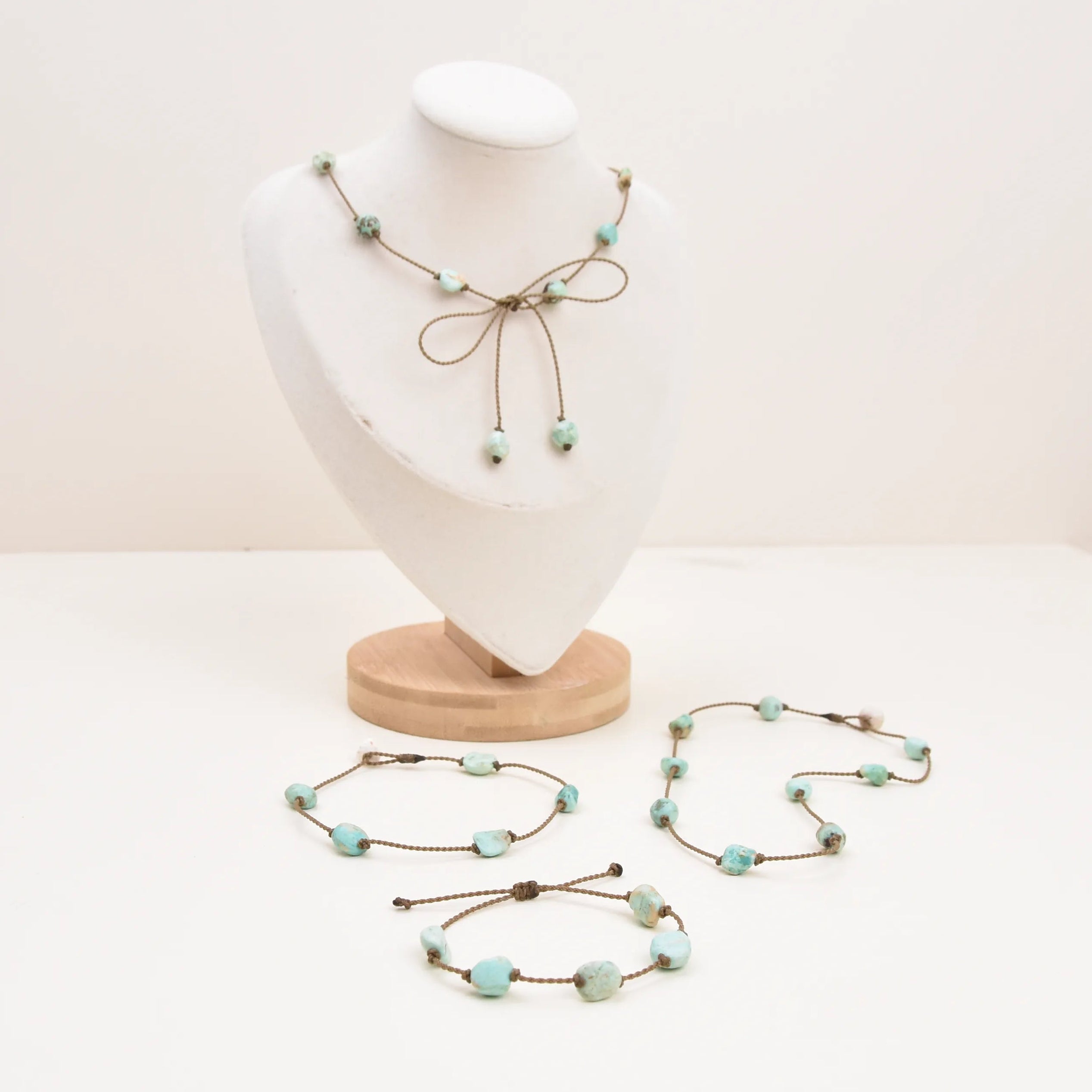 Pebble Necklaces & Duets (adjustable)