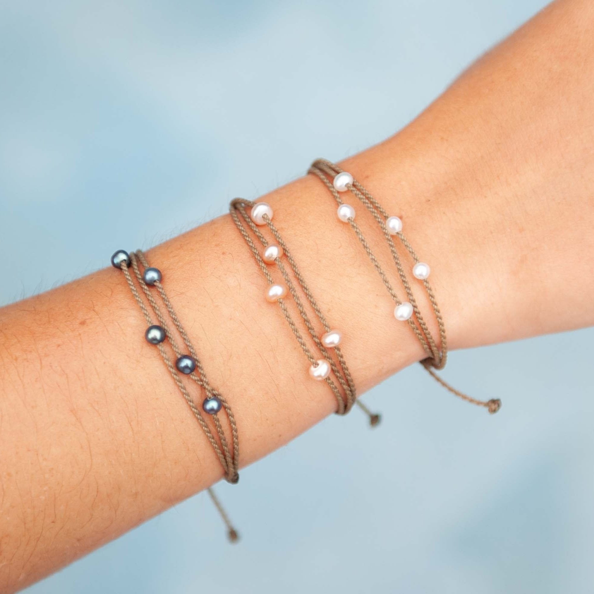 Pearl Riptide Bracelets