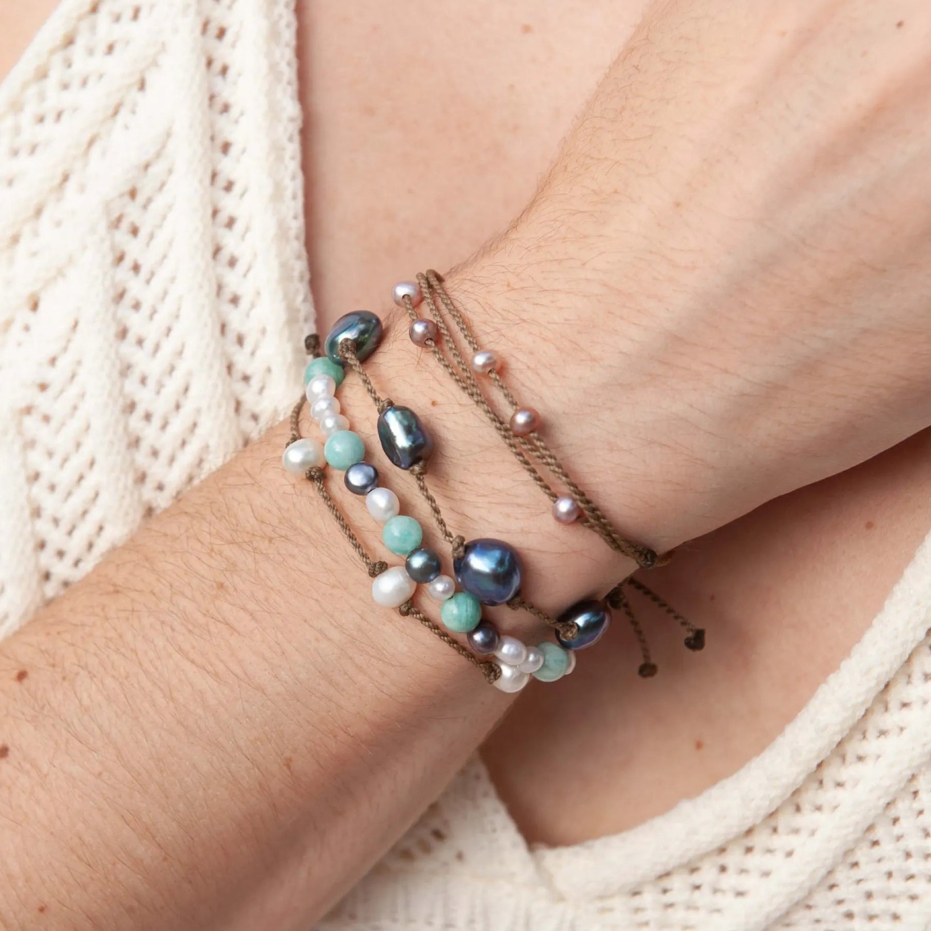 Sea Drift - Bracelet Stack