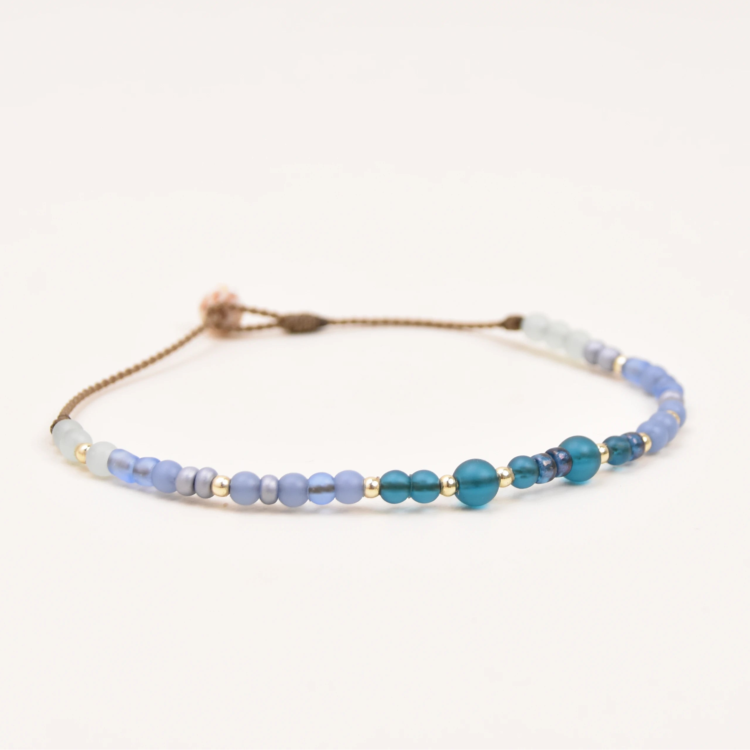 Sea Glass Anklet