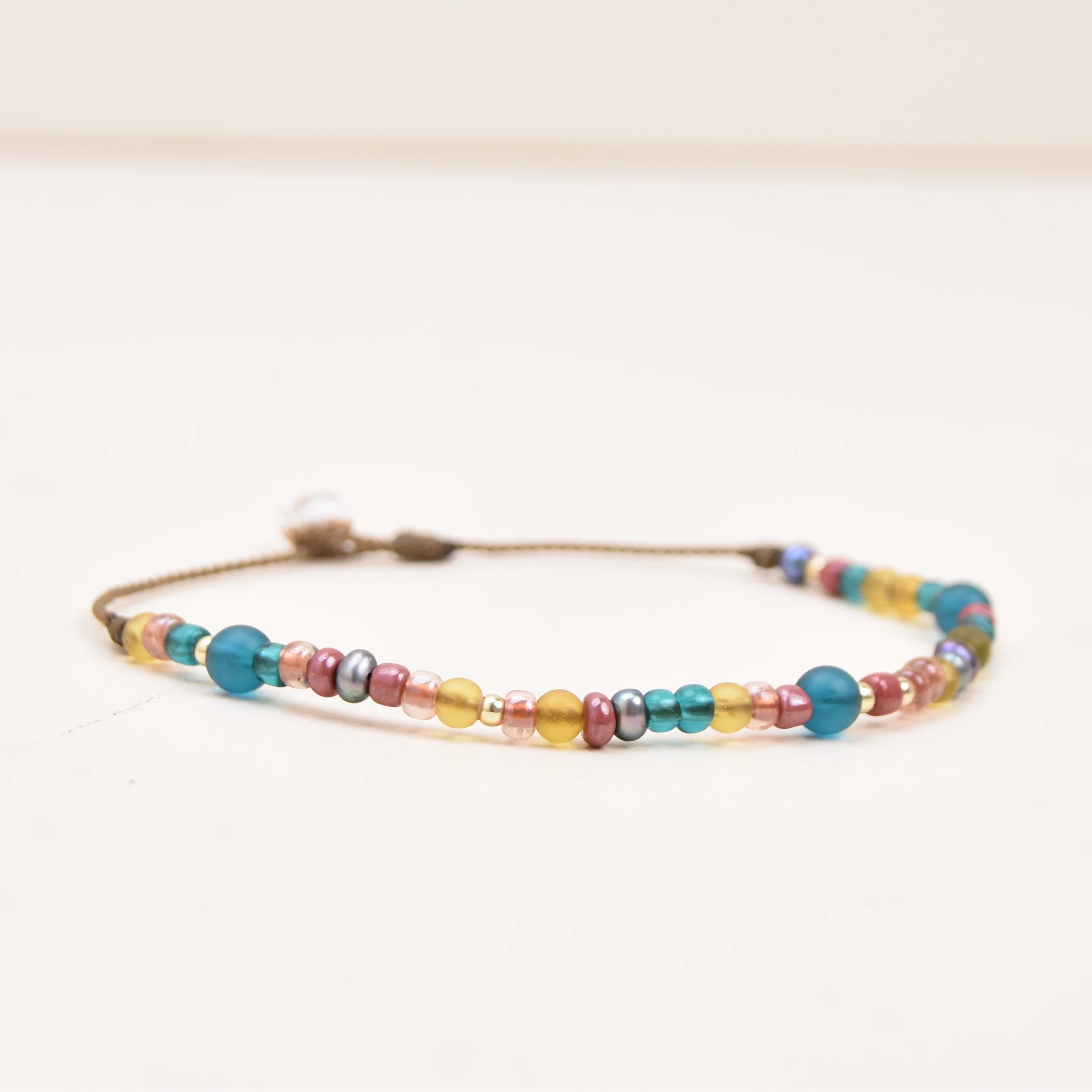 Sea Glass Anklet