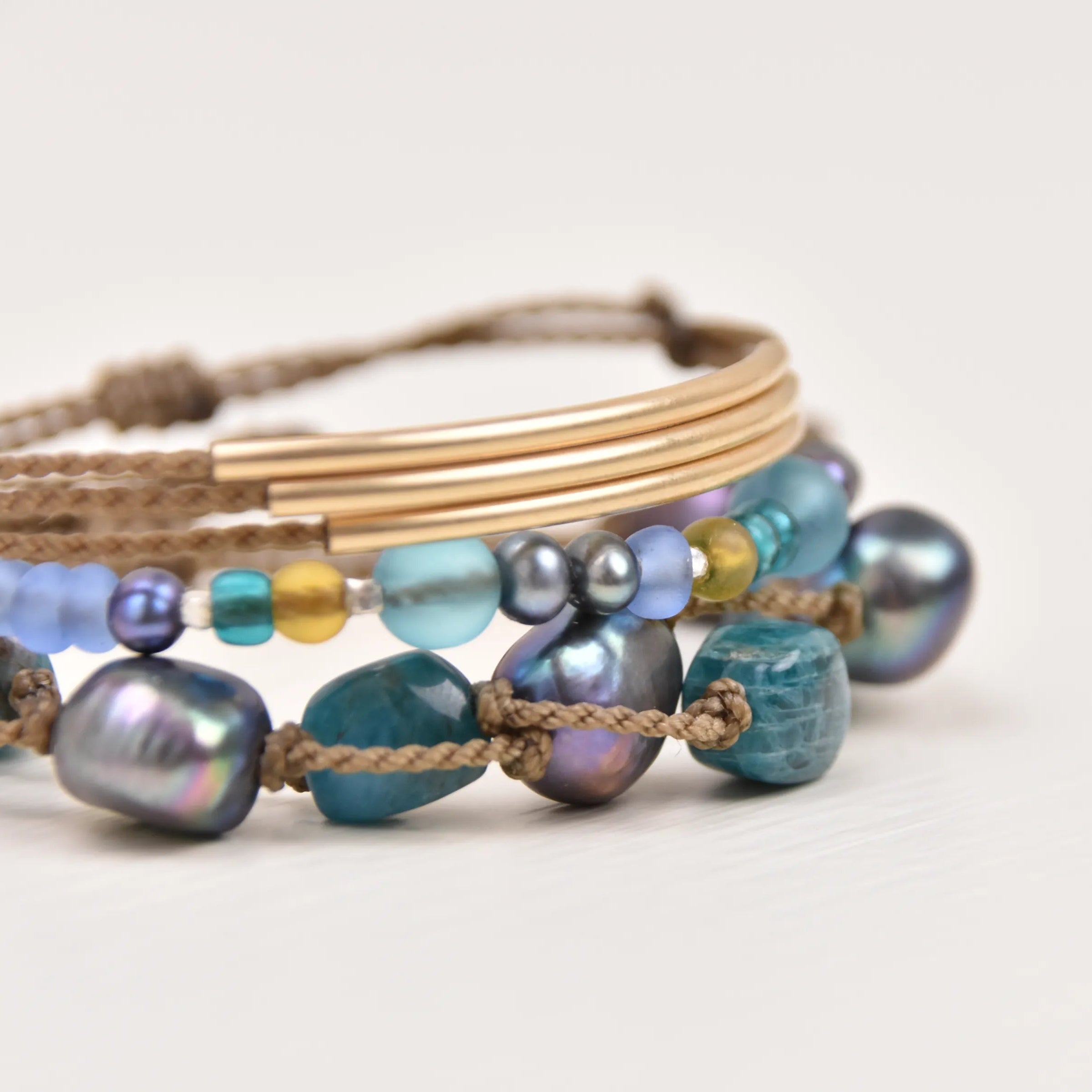 Seeking Atlantis - Bracelet Stack