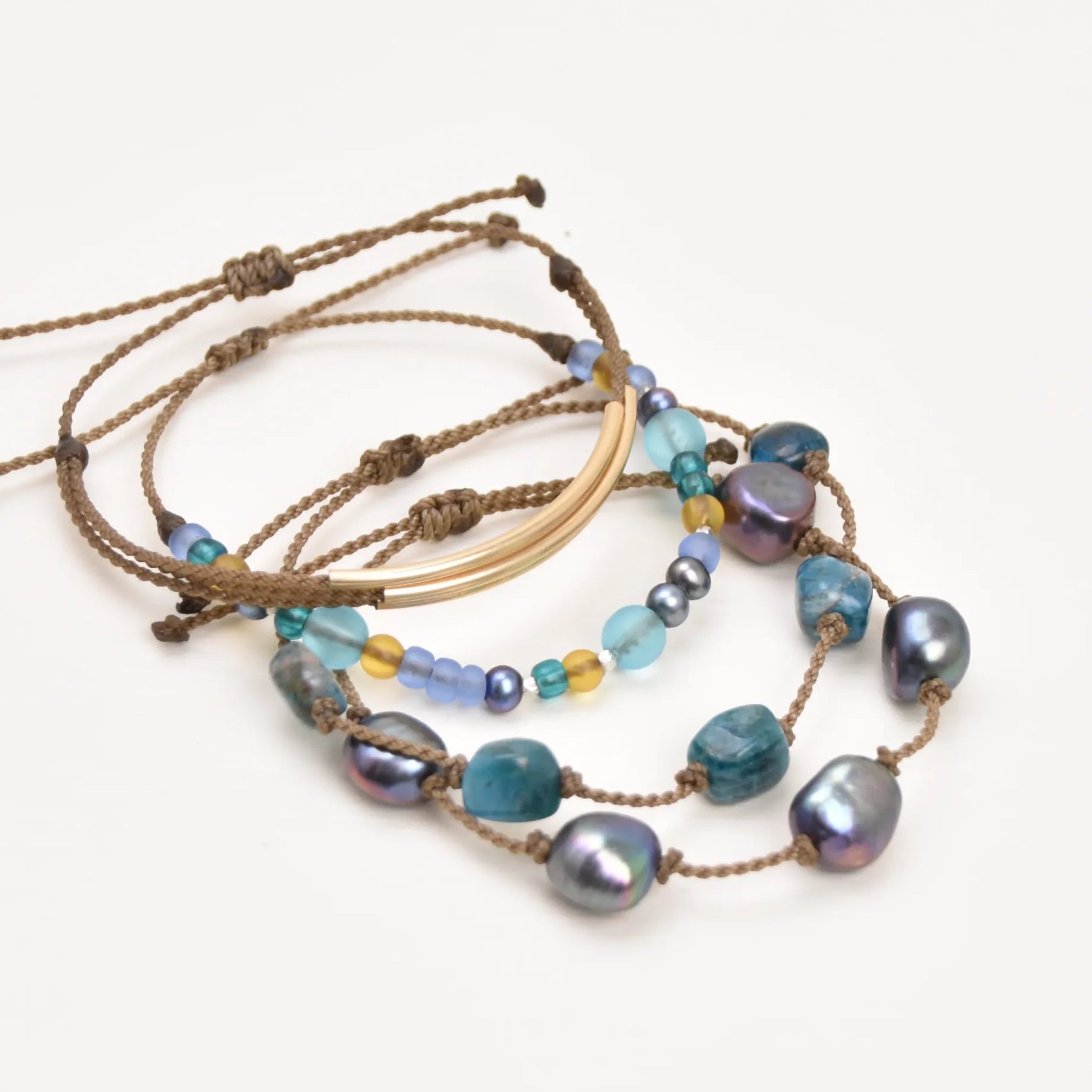 Seeking Atlantis - Bracelet Stack