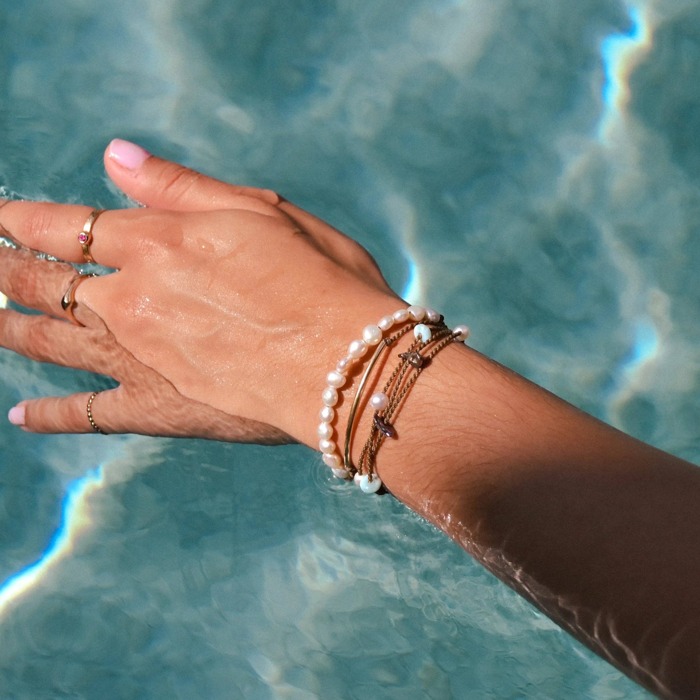 Seven Seas Bracelet benefiting PADI Aware