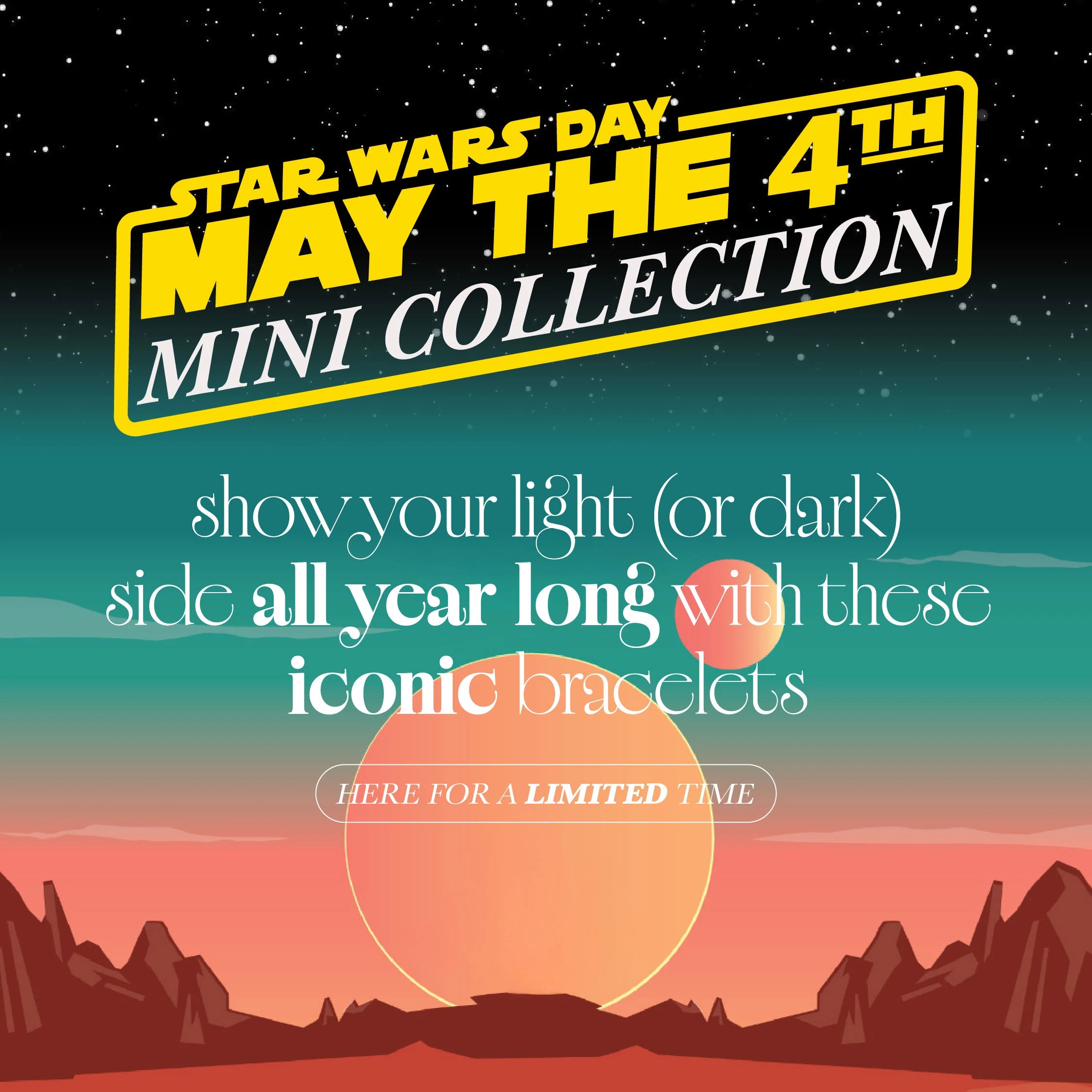 Star Wars Bracelets | Limited Edition Mini Collection