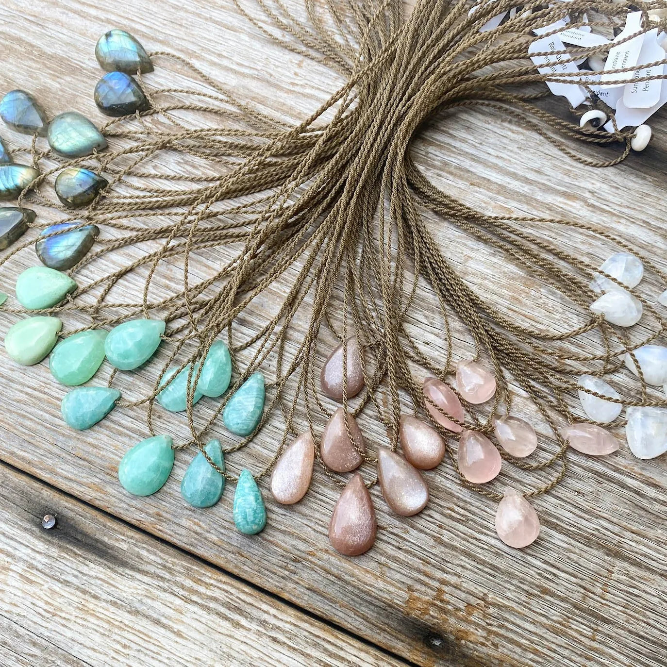 Stone Pendant Necklaces