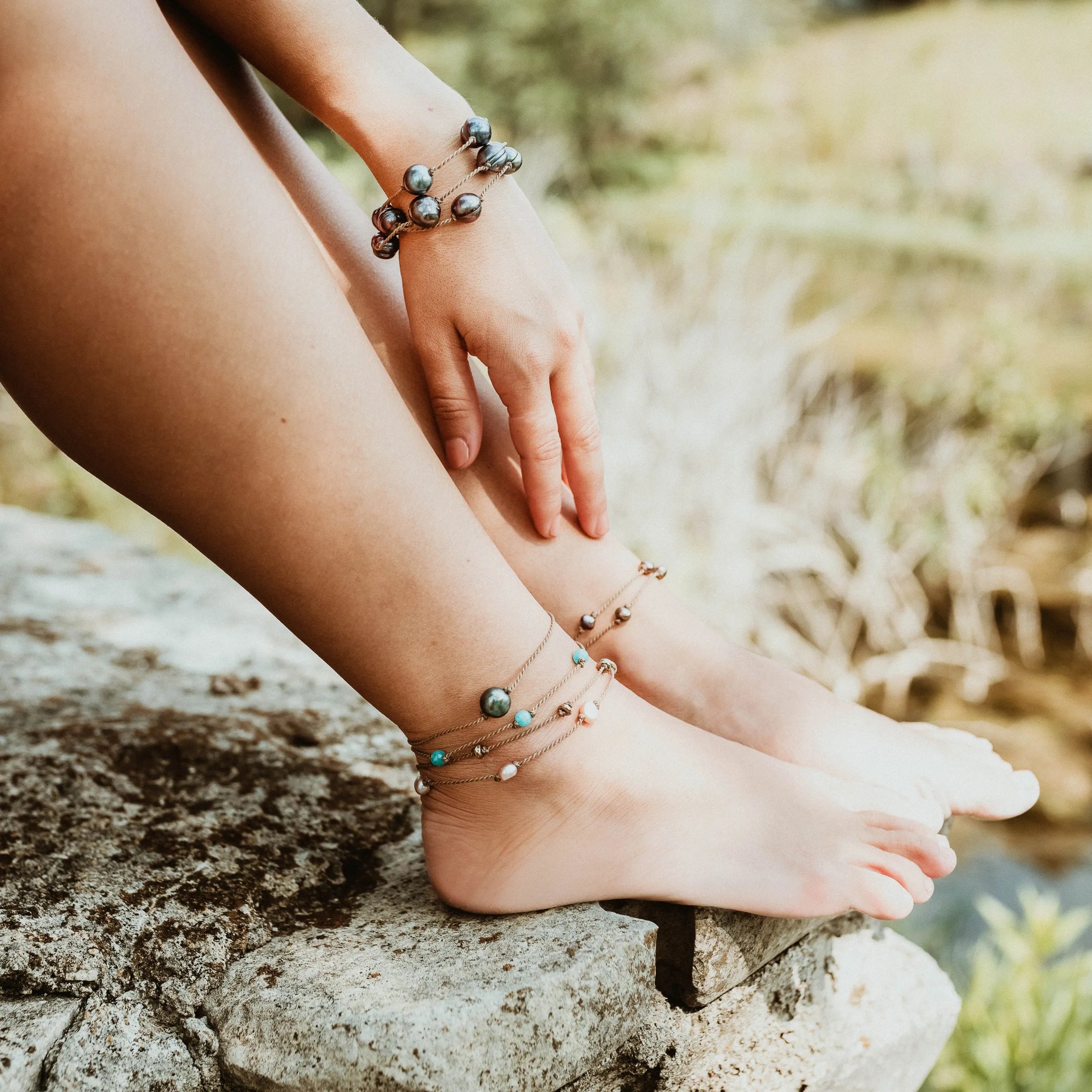 Stone Princess Anklets
