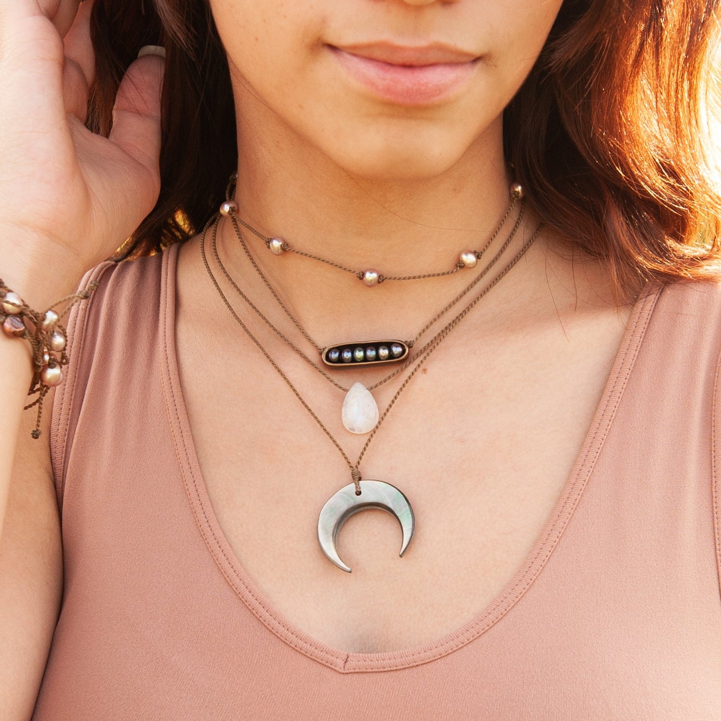 Tula Blue Metals | Pearl Horizon