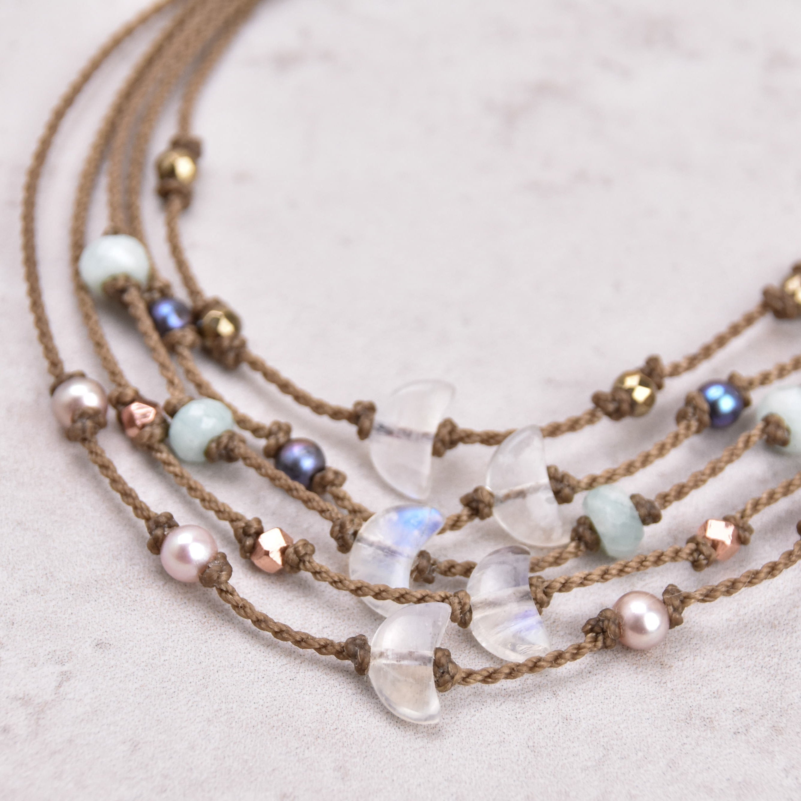 Quinn Crescent Moon Necklace