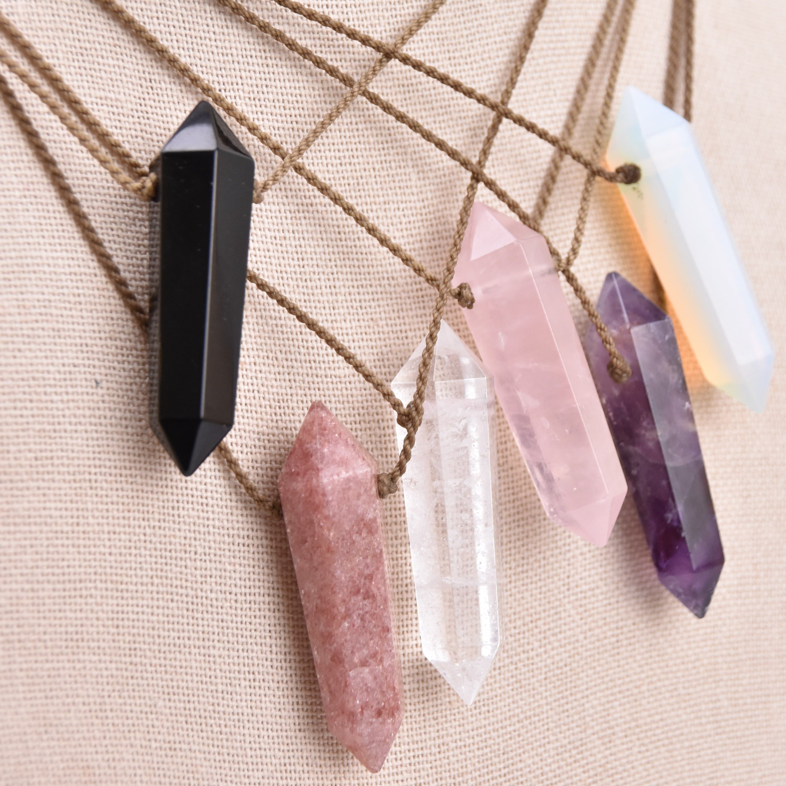 Black Onyx - Double Terminated Crystal