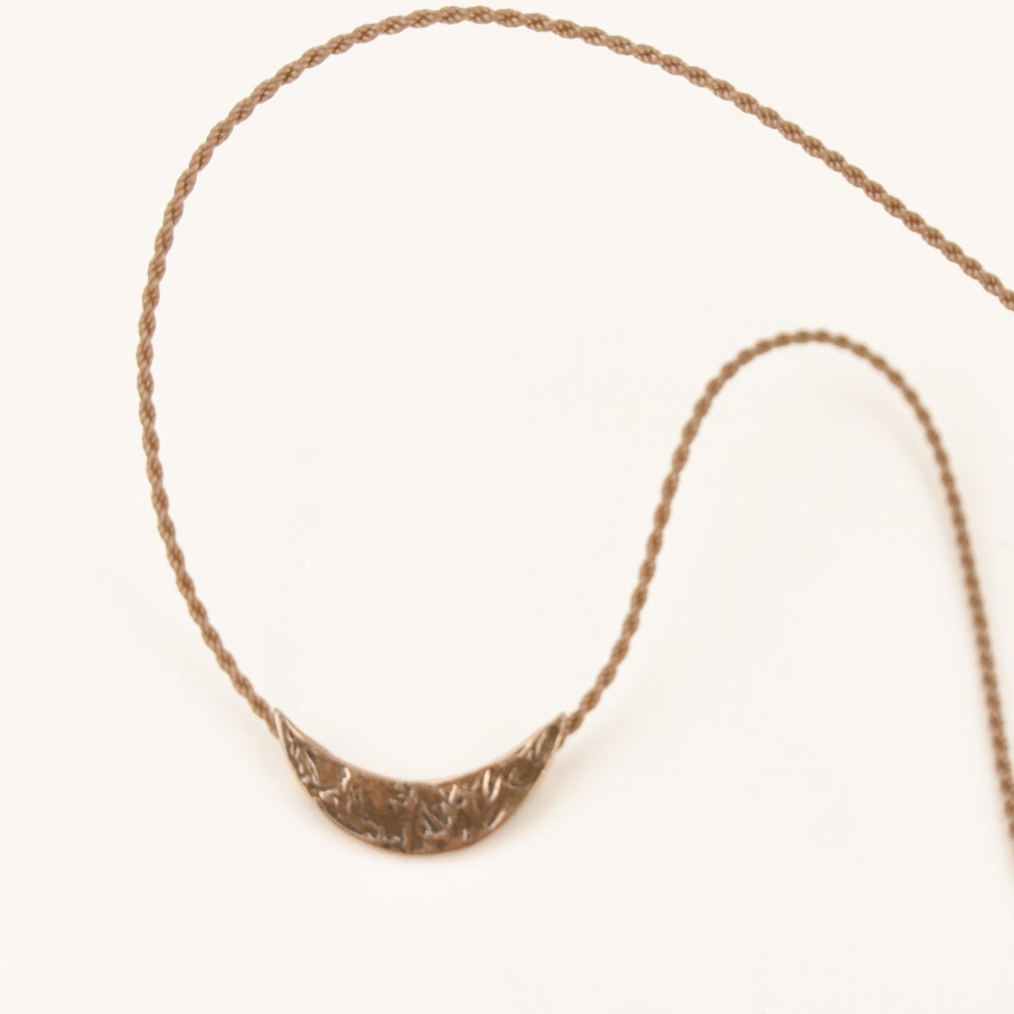 Bronze + Sterling Silver Demilune